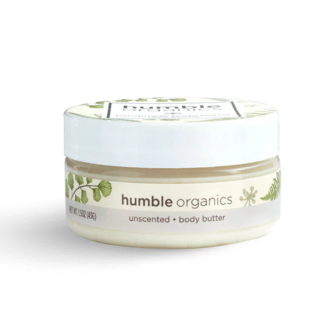 Humble Organics Organic Unscented Body Butter – Pure, Gentle Hydration - Image 2