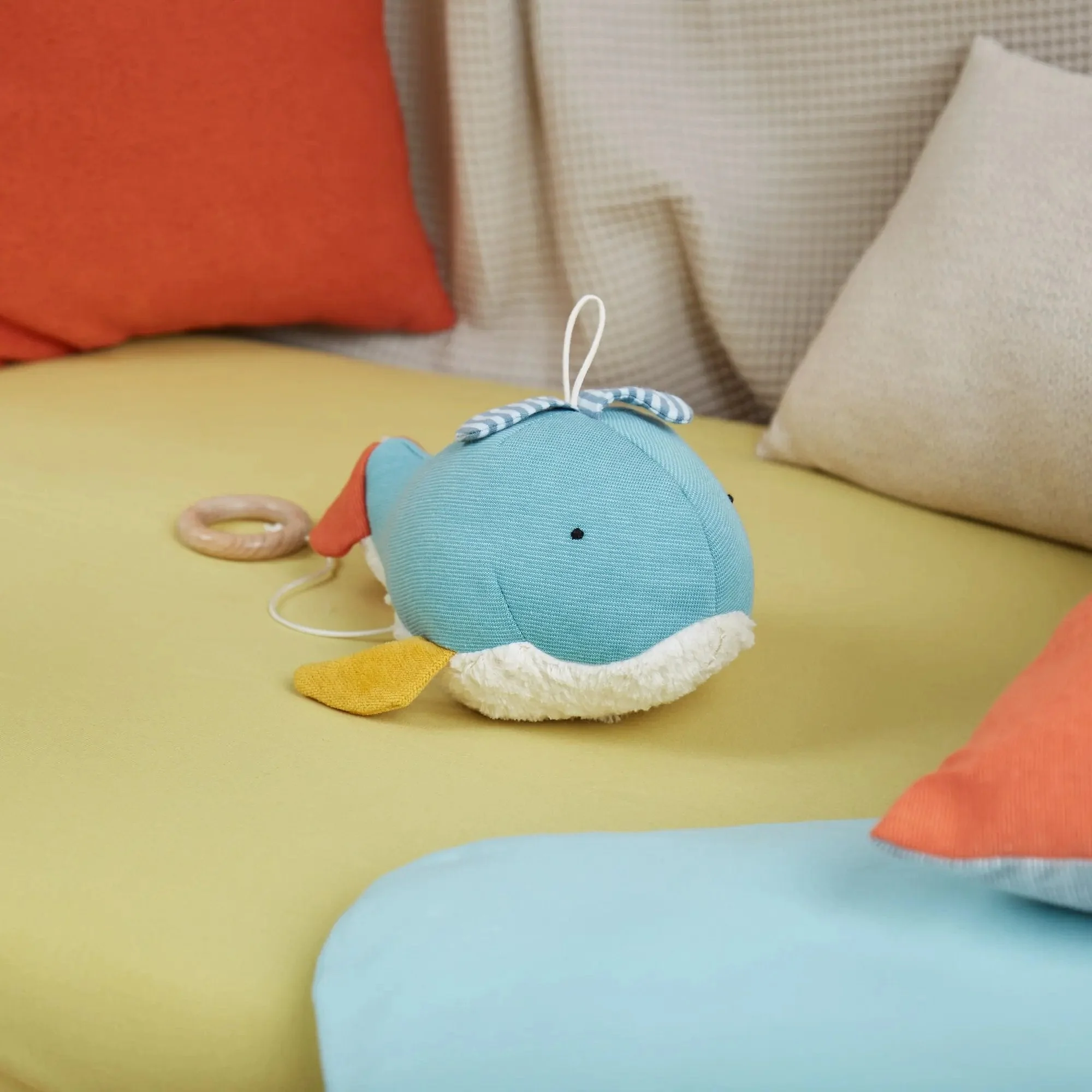 Sigikid Organic Whale Musical Toy - Image 3