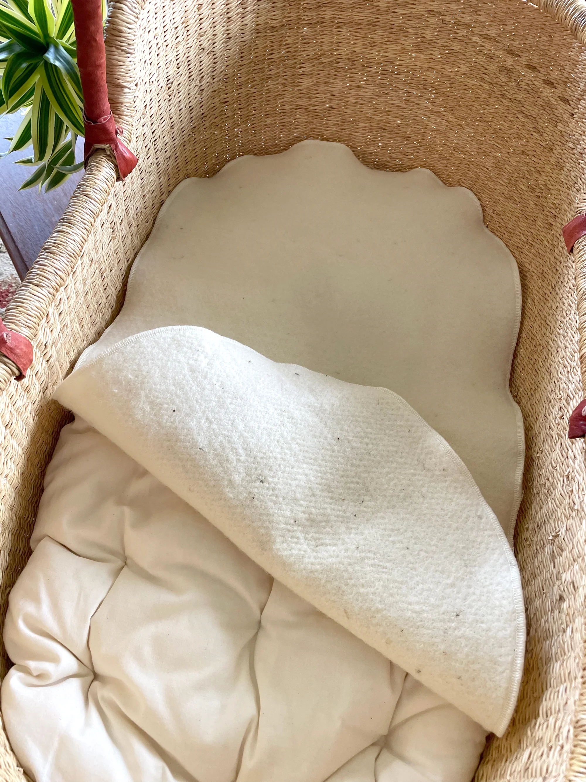 Wendy Anne Organic Wool Puddle Pad - Futon or Mattress Protector