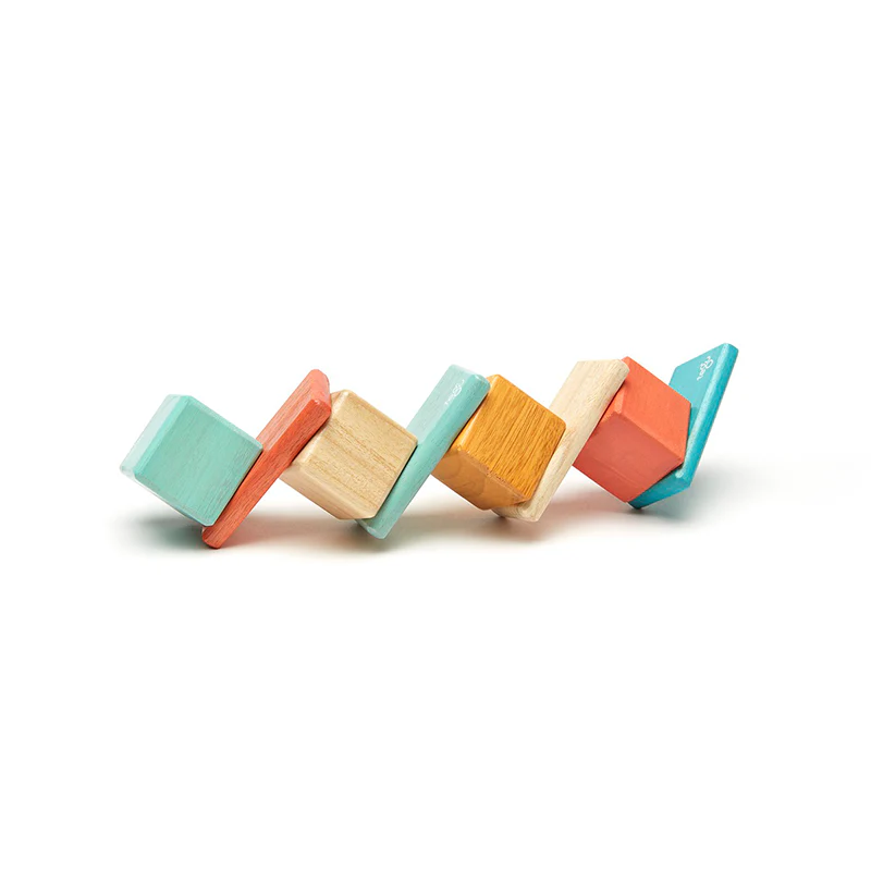 Tegu Original Pocket Pouch Magnetic Wooden Blocks 8 pieces - Image 11