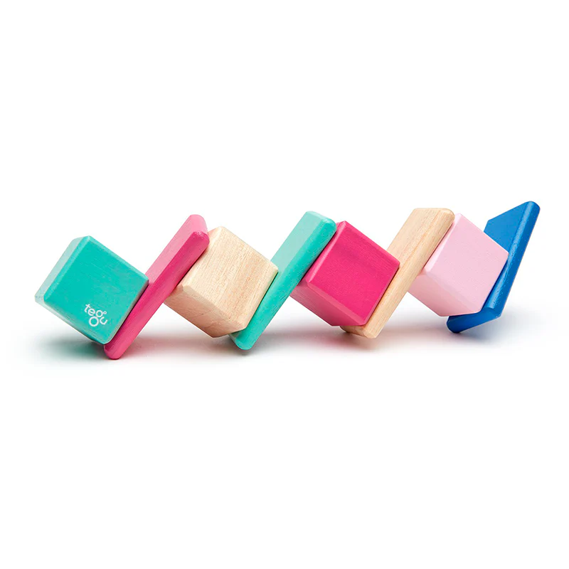 Tegu Original Pocket Pouch Magnetic Wooden Blocks 8 pieces - Image 5