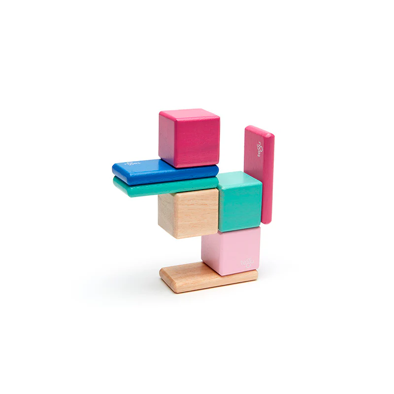 Tegu Original Pocket Pouch Magnetic Wooden Blocks 8 pieces - Image 7