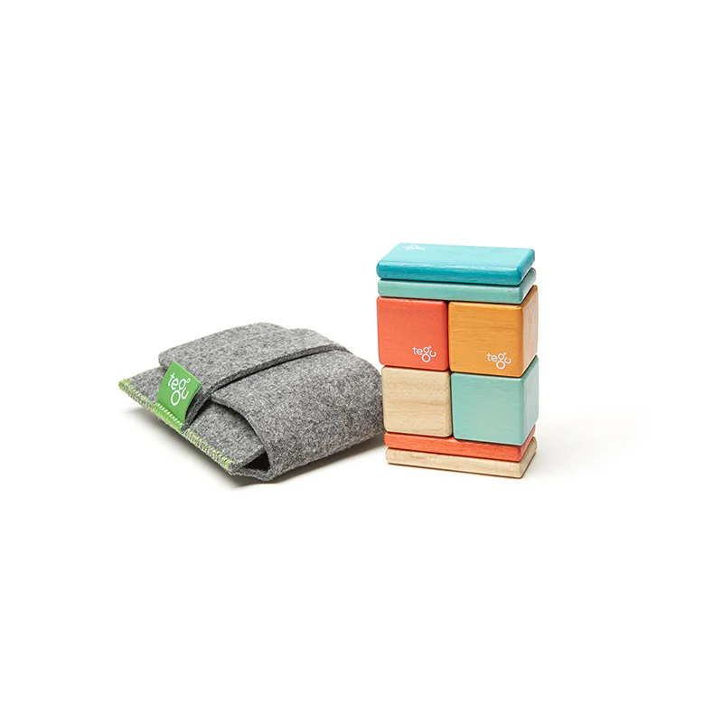 Tegu Original Pocket Pouch Magnetic Wooden Blocks 8 pieces - Image 8
