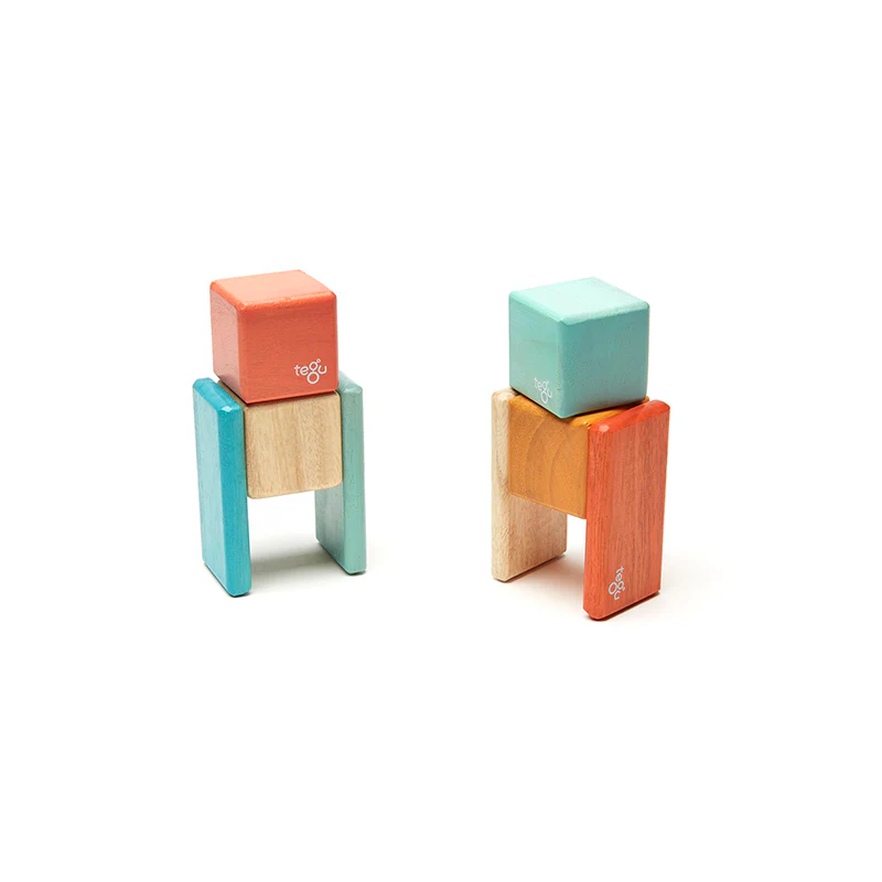Tegu Original Pocket Pouch Magnetic Wooden Blocks 8 pieces - Image 9