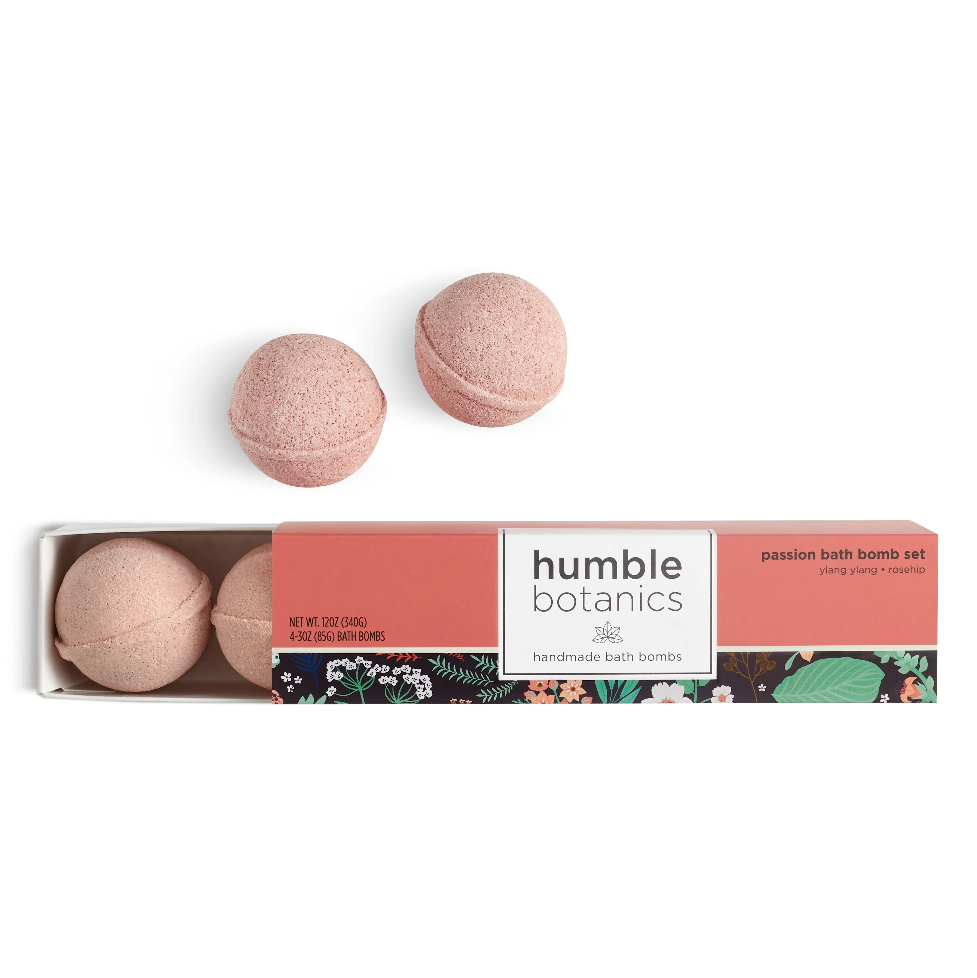 Humble Organics Passion Bath Bomb Set – Indulge in Exotic Luxury