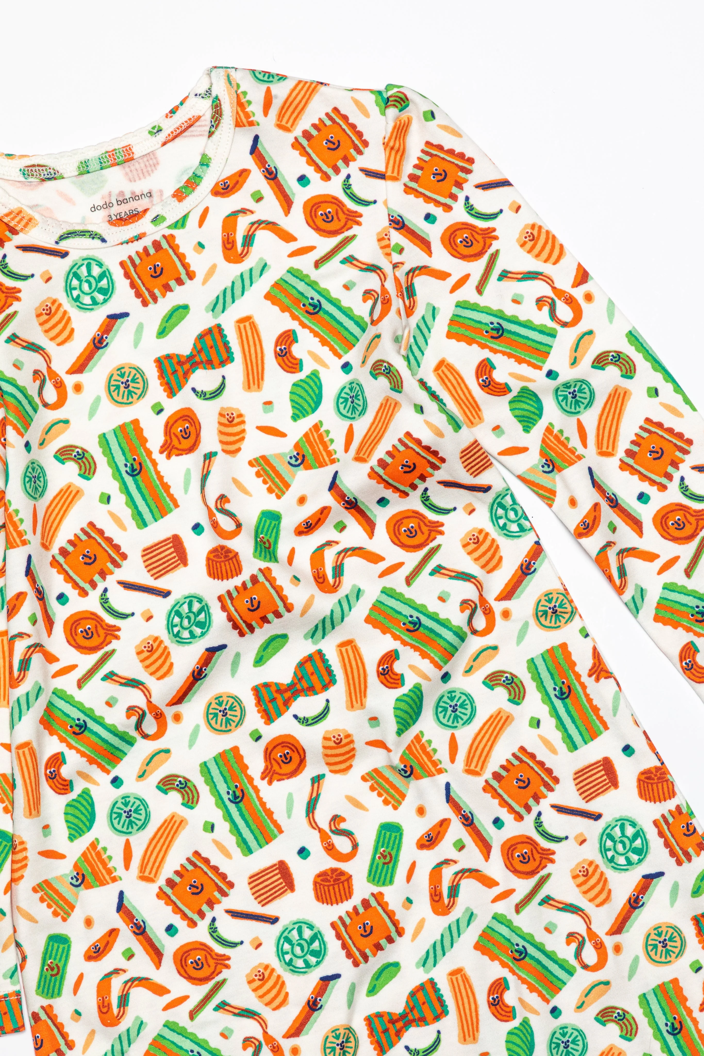 Dodo Banana Pasta Festa Organic Pima Cotton Dodo Dress - Image 3