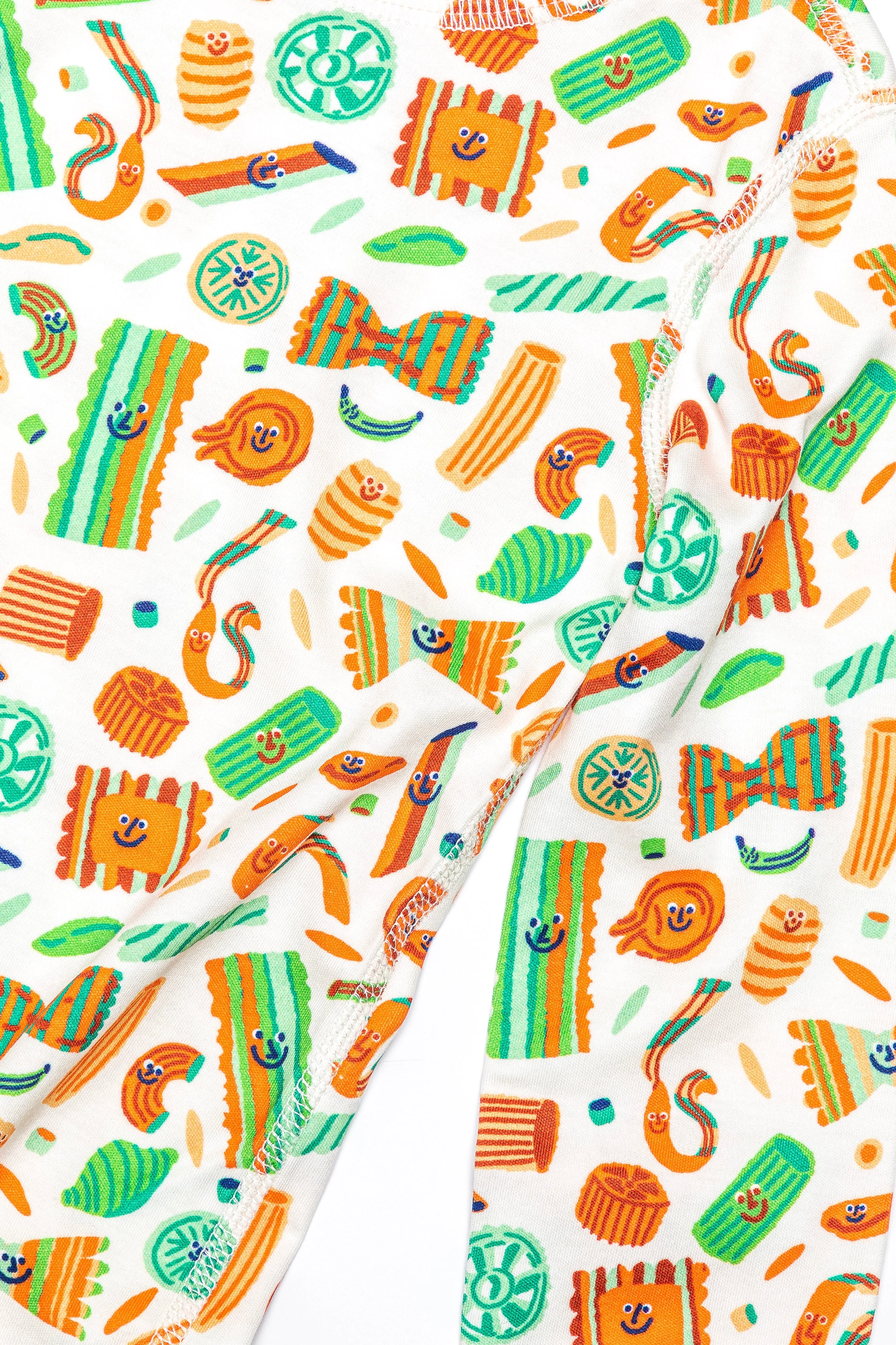 Dodo Banana Pasta Festa Organic Pima Cotton Pajama Set - Image 4