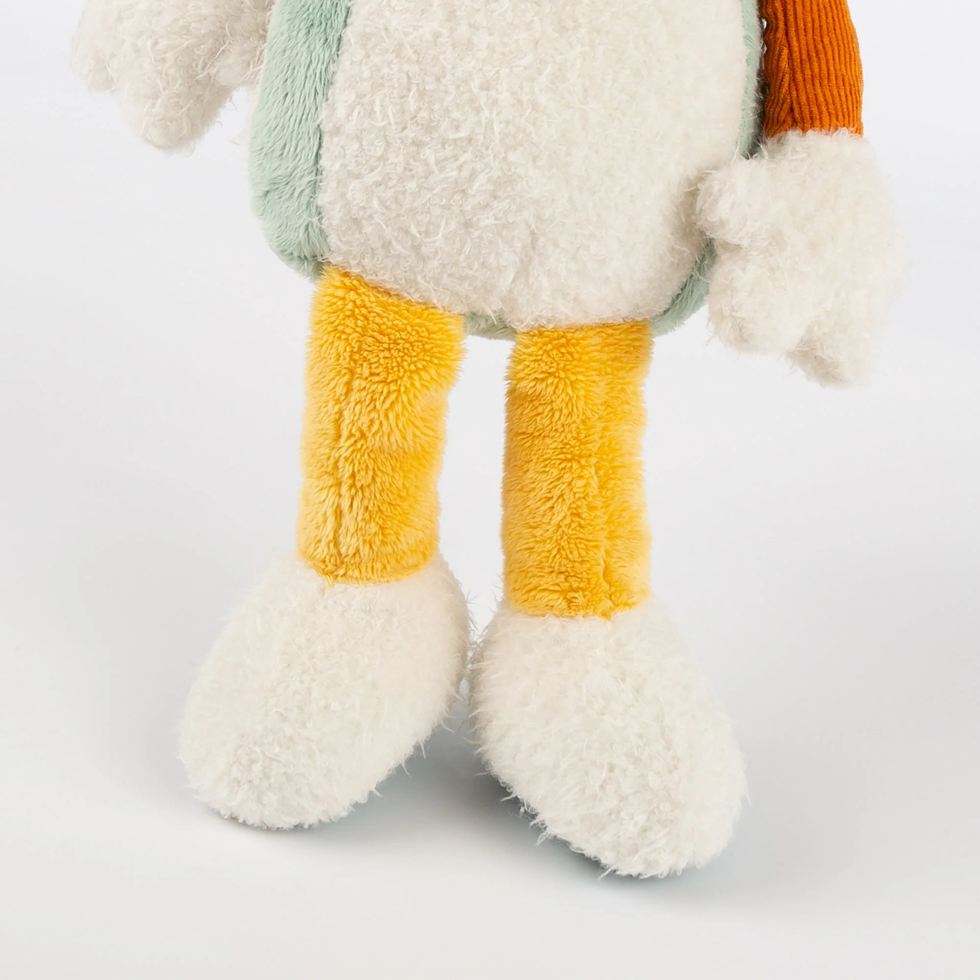Sigikid Patchwork Polar Bear Plush Toy - Image 4