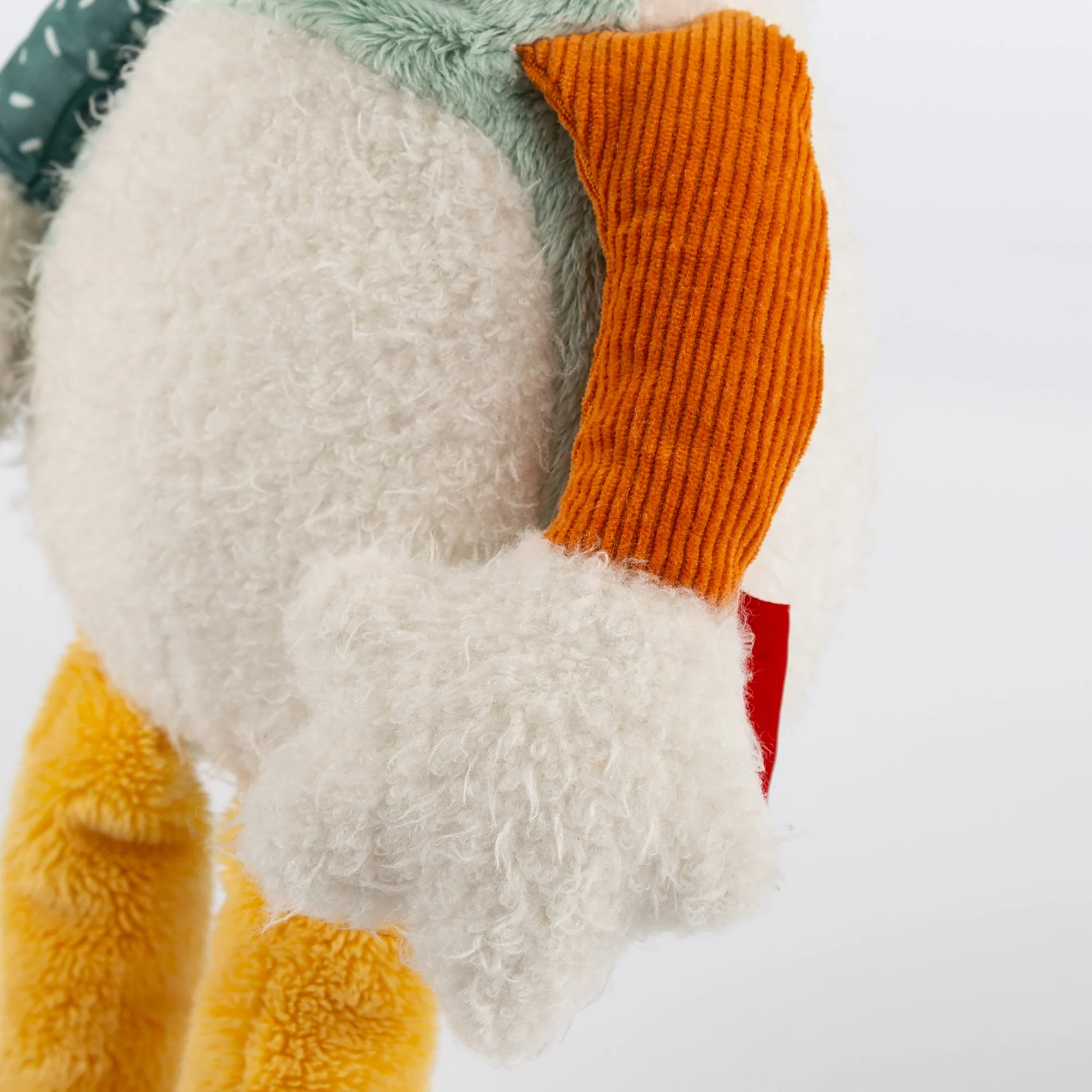Sigikid Patchwork Polar Bear Plush Toy - Image 5