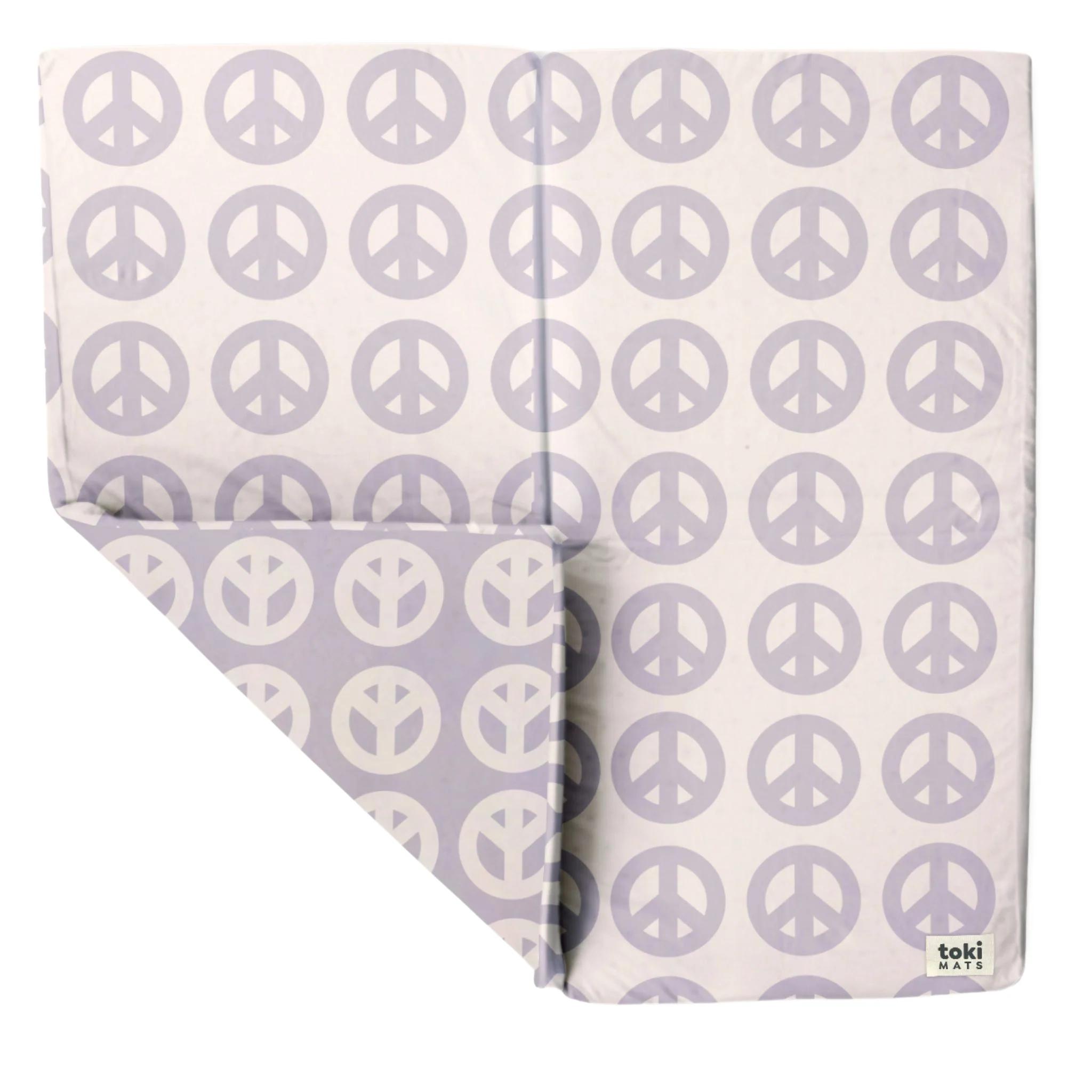 Toki Mats Peace Sign Organic Cotton Mat