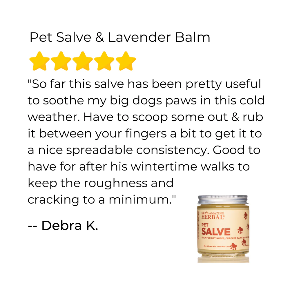Ora's Amazing Herbal Pet Salve & Lavender Balm - Image 3