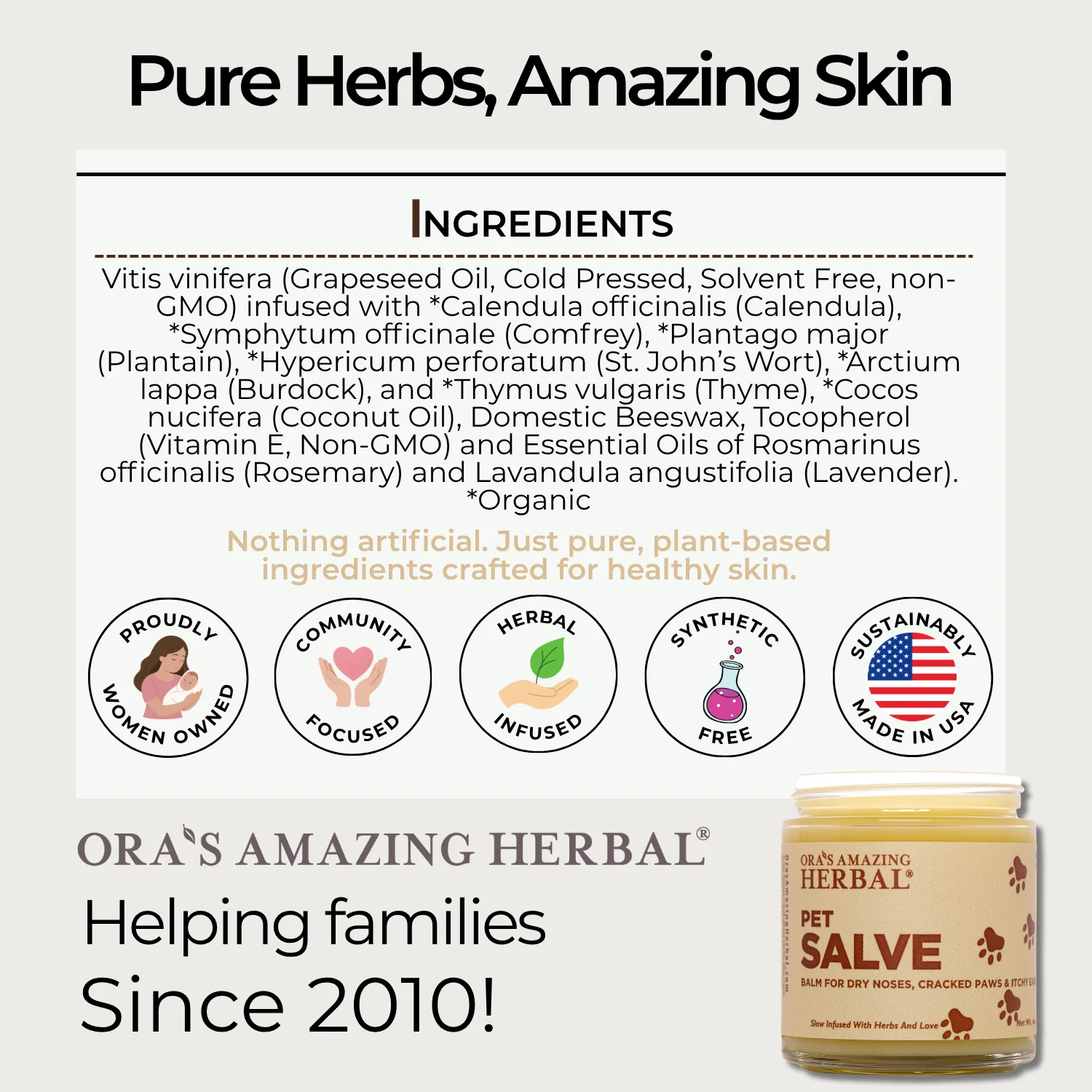 Ora's Amazing Herbal Pet Salve & Lavender Balm - Image 6