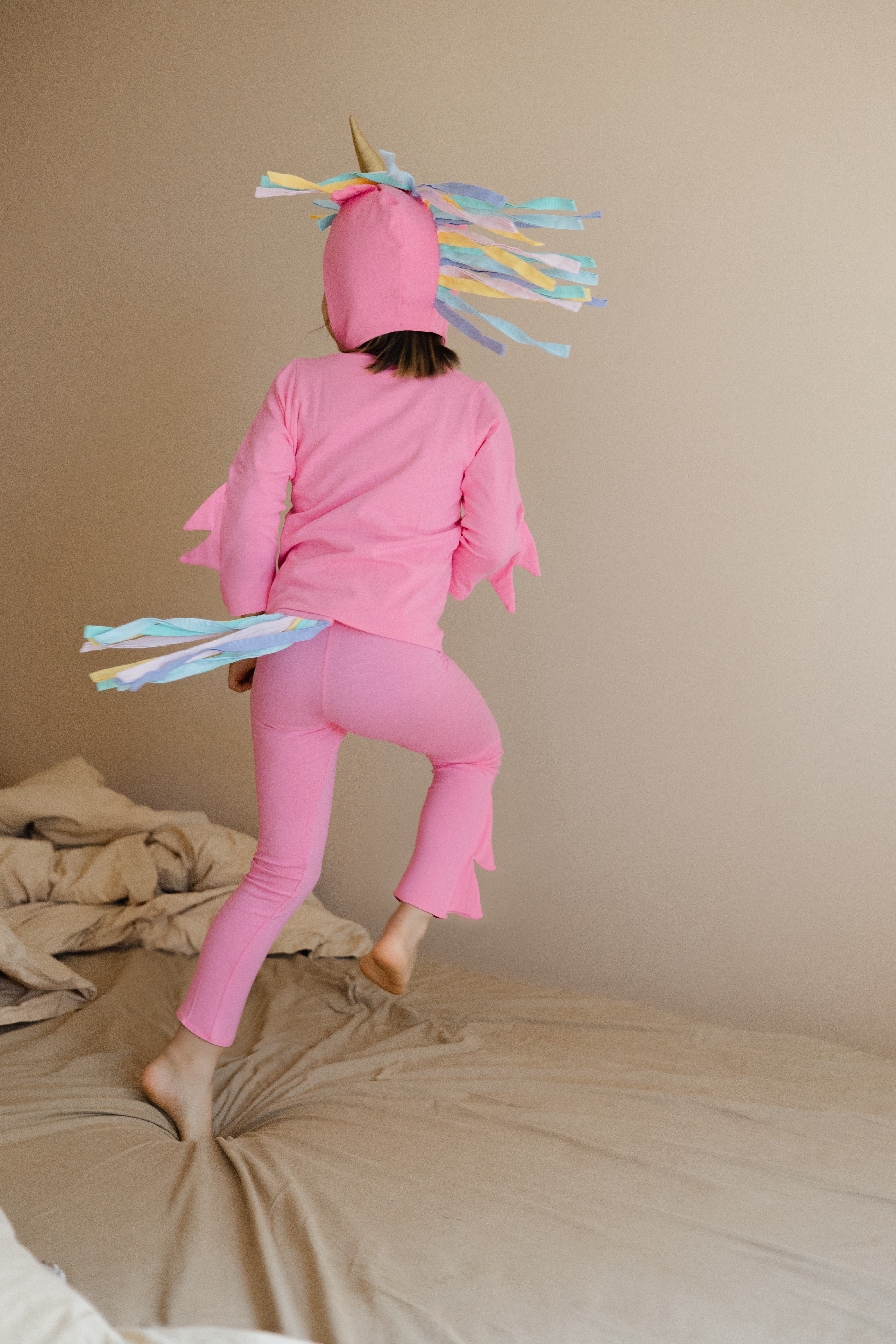 Band of the Wild Pink Unicorn Costume - Image 4
