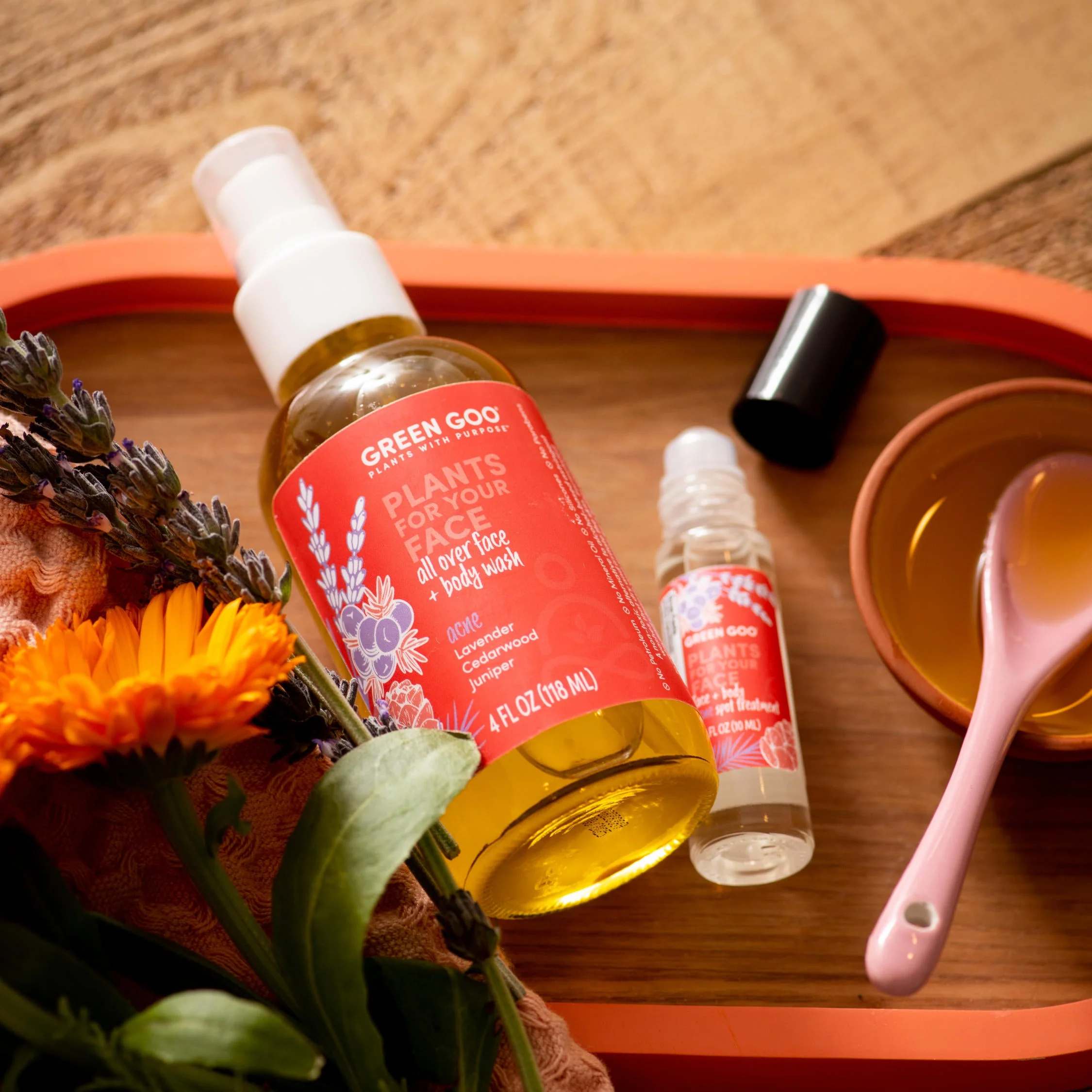Green Goo Plants For Your Face - Acne Facewash