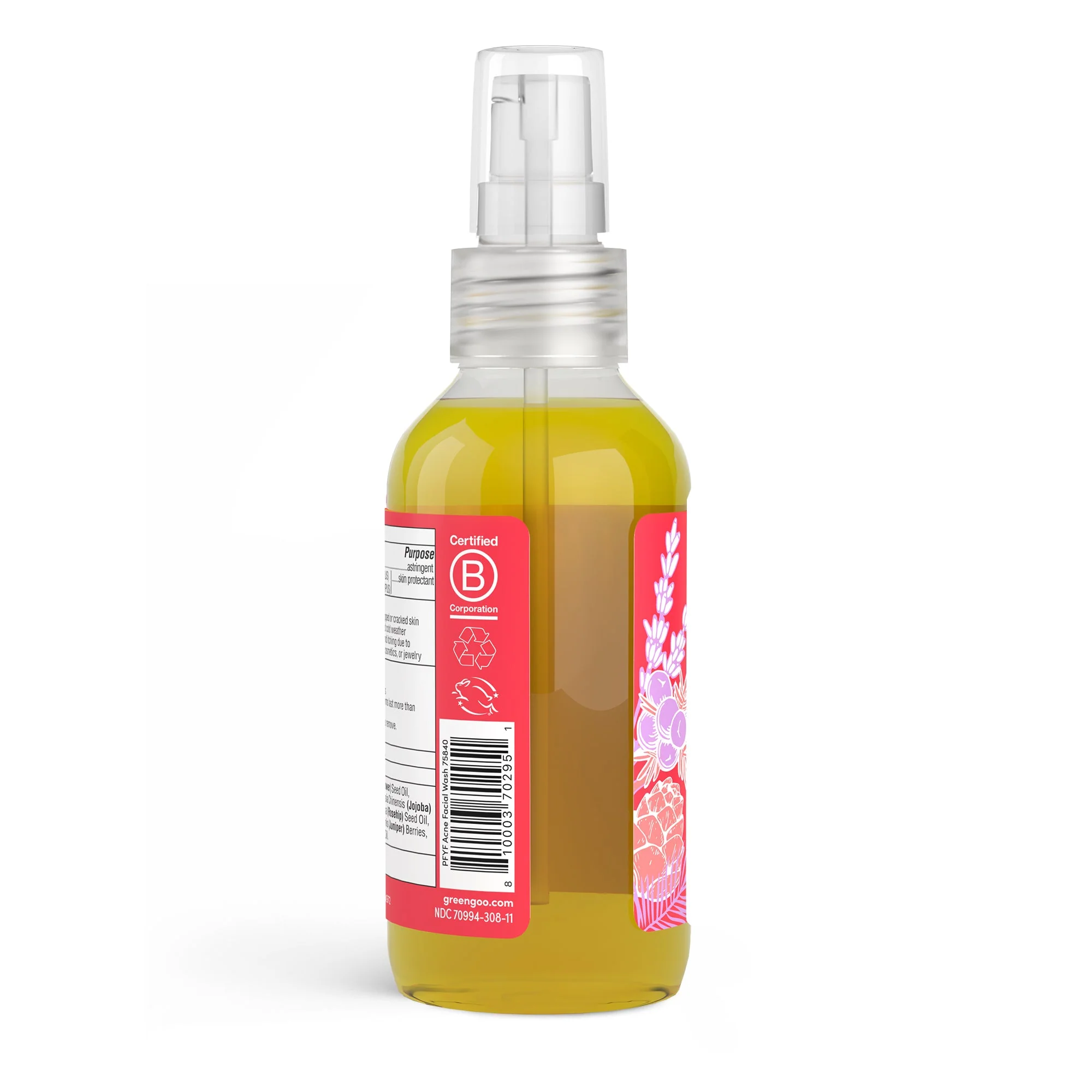 Green Goo Plants For Your Face - Acne Facewash - Image 3