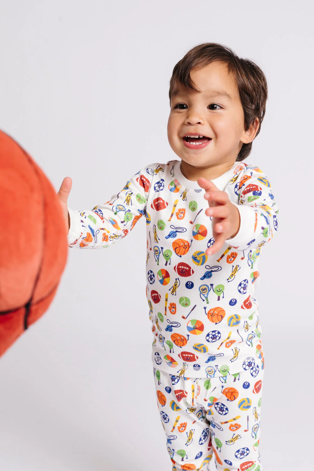 Dodo Banana Play Ball Organic Pima Cotton Pajama Set