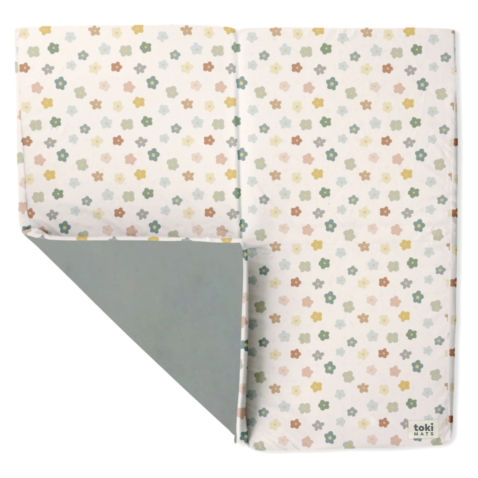 Toki Mats Playful Posies Organic Cotton Mat
