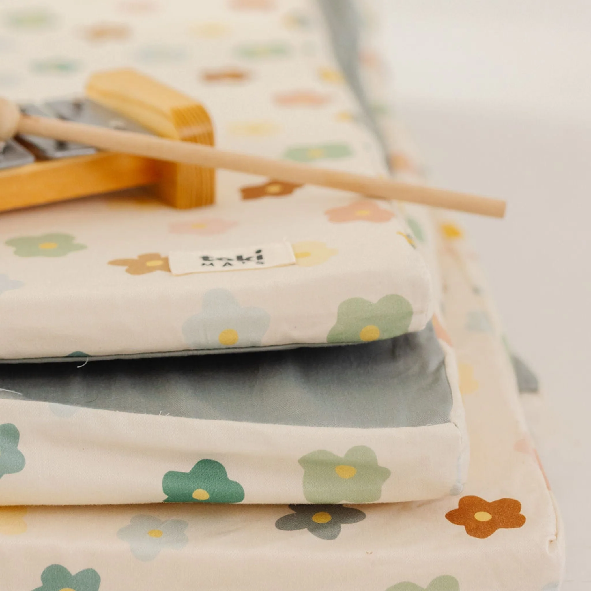 Toki Mats Playful Posies Organic Cotton Mat - Image 4