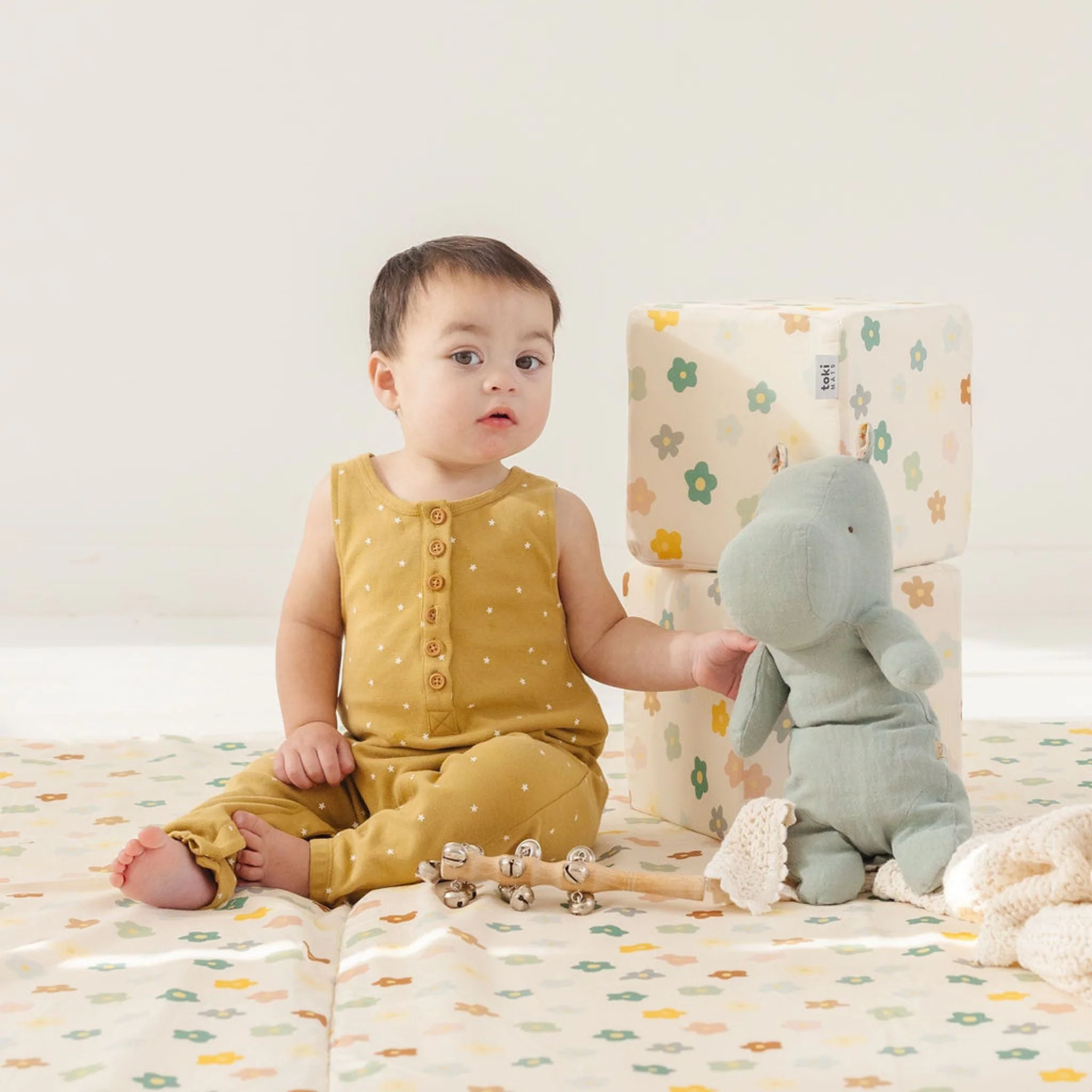 Toki Mats Playful Posies Organic Cotton Mat - Image 5