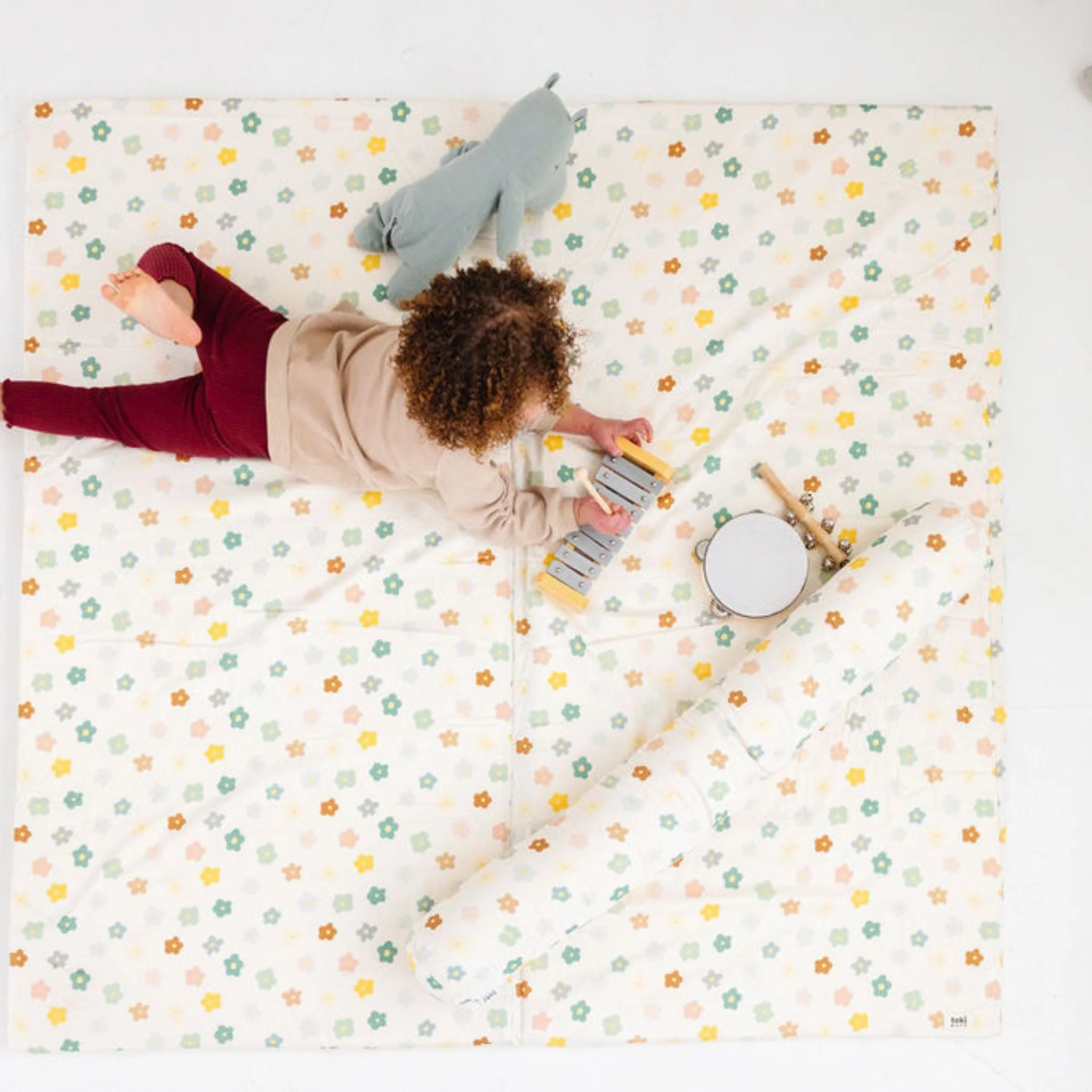 Toki Mats Playful Posies Organic Cotton Mat - Image 8