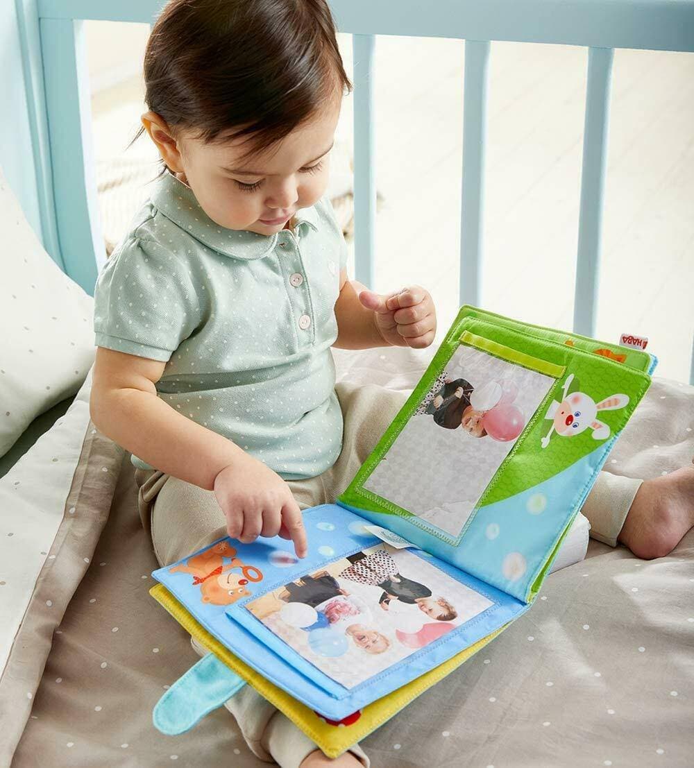 HABA Playmates Soft Fabric Baby Photo Album - Image 3