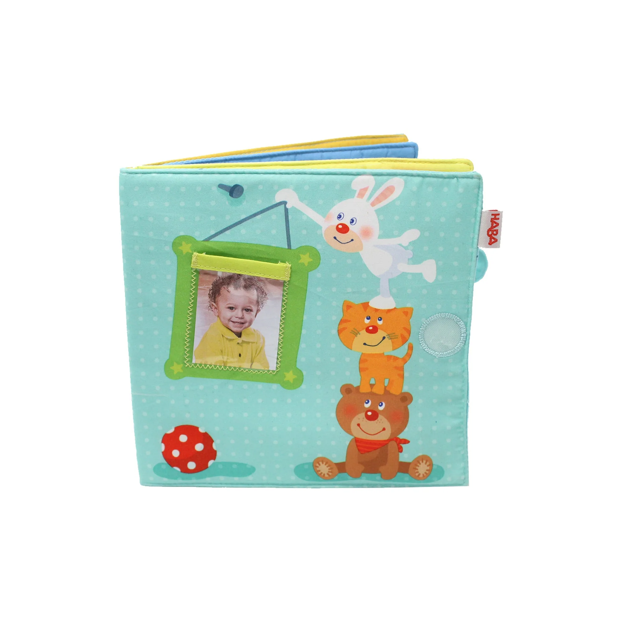 HABA Playmates Soft Fabric Baby Photo Album - Image 4