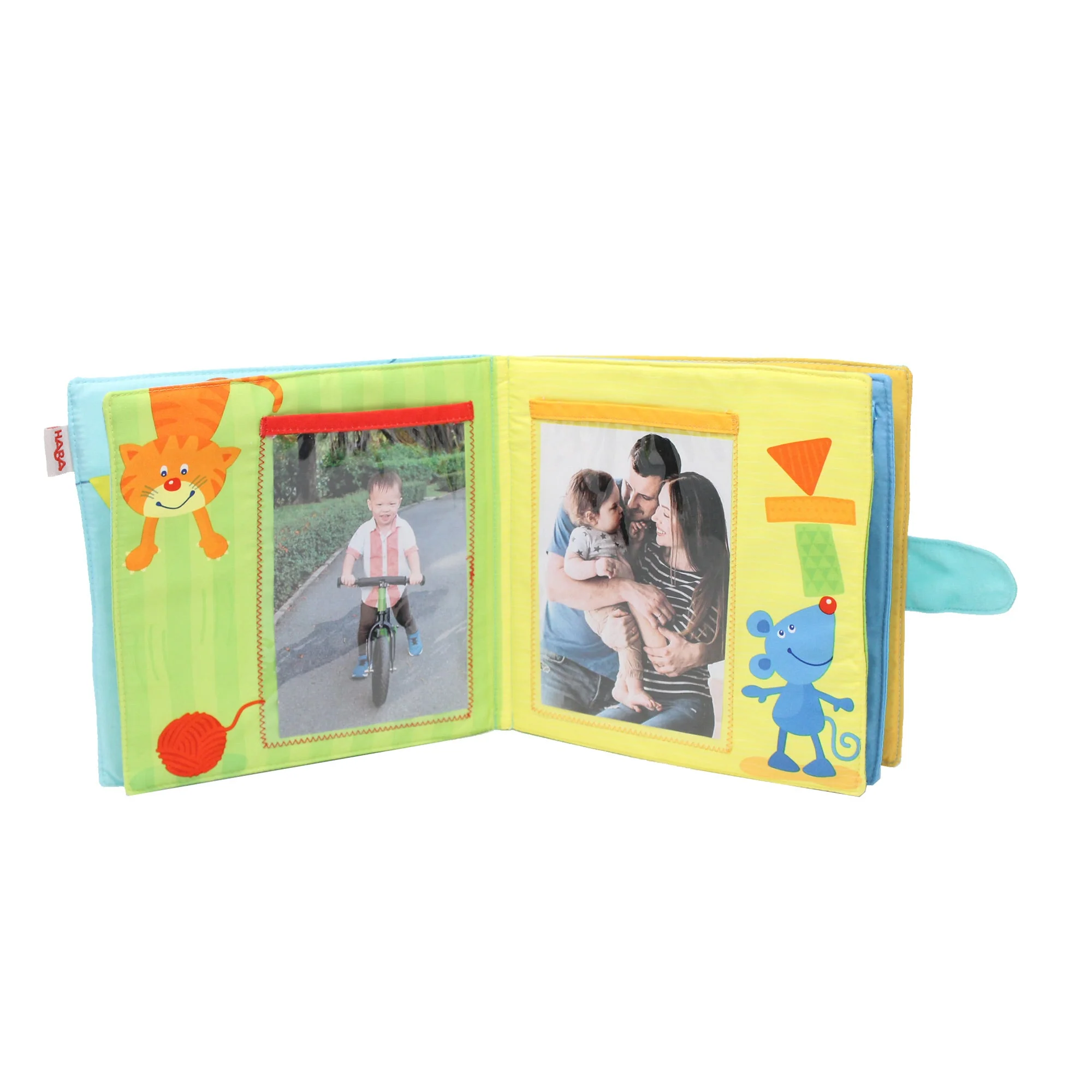 HABA Playmates Soft Fabric Baby Photo Album - Image 5