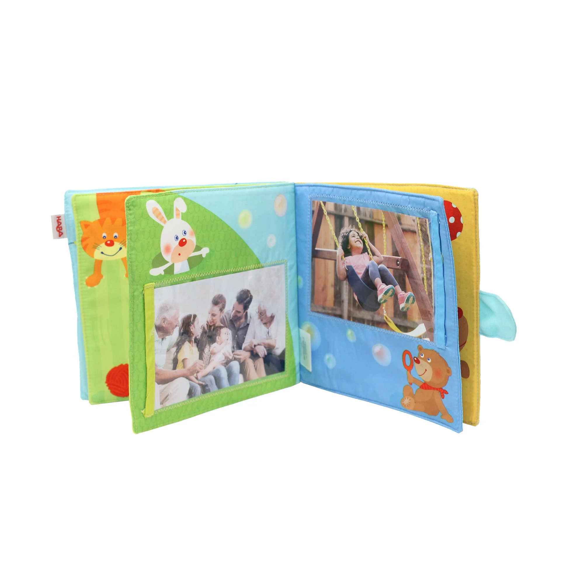 HABA Playmates Soft Fabric Baby Photo Album - Image 6