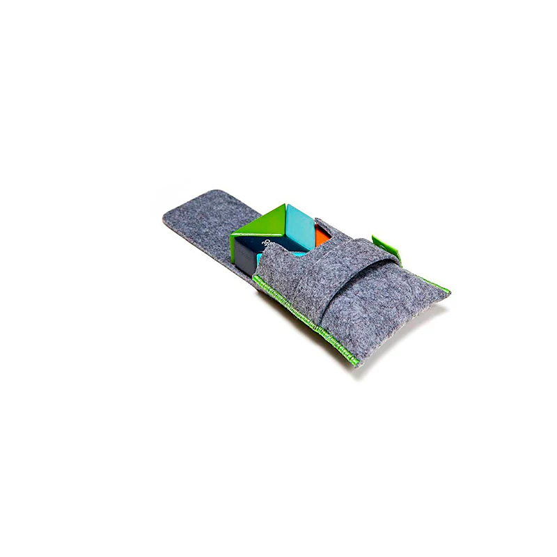 Tegu Pocket Pouch Prism  Magnetic Wooden Blocks  6 pieces - Image 20