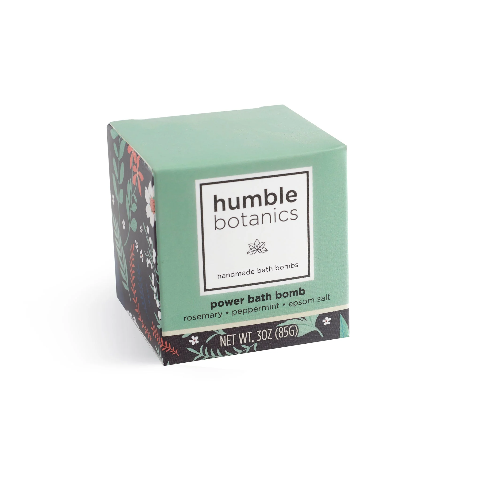 Humble Organics Power Bath Bomb – Rosemary, Peppermint & Epsom Salt Relief - Image 2