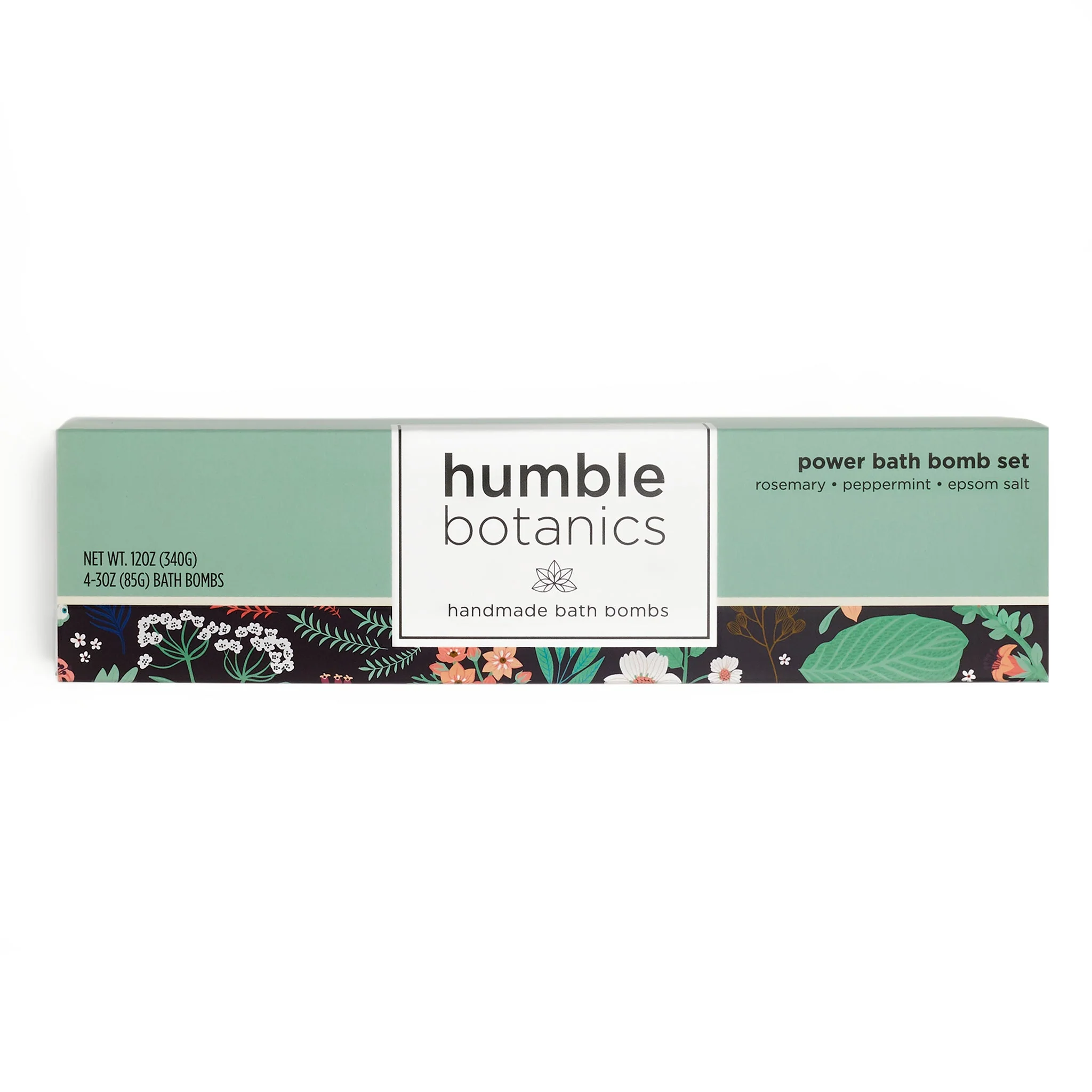 Humble Organics Power Bath Bomb Set – Rosemary, Peppermint & Epsom Salt Relief - Image 2