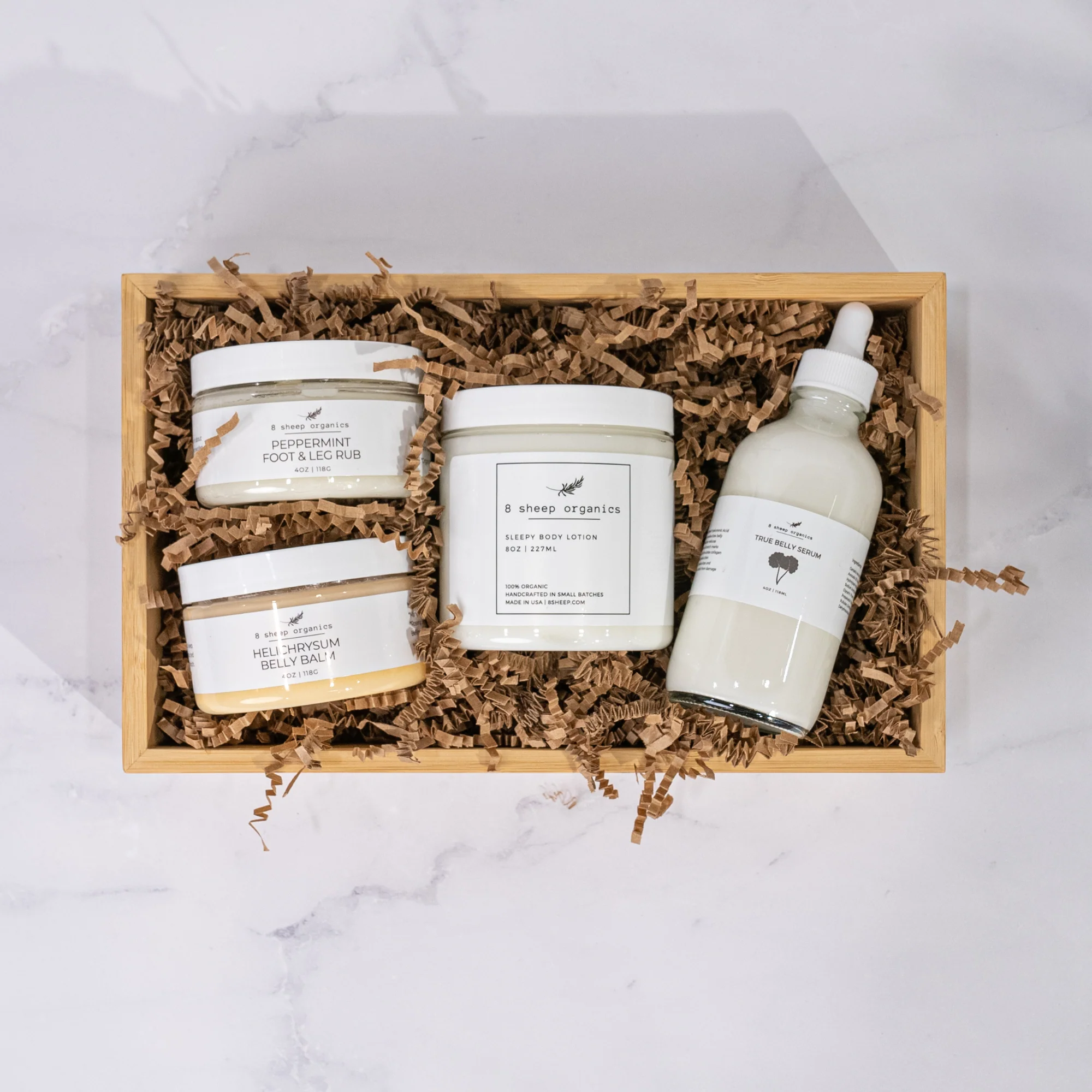 8 Sheep Organics Pregnancy Survival Kit