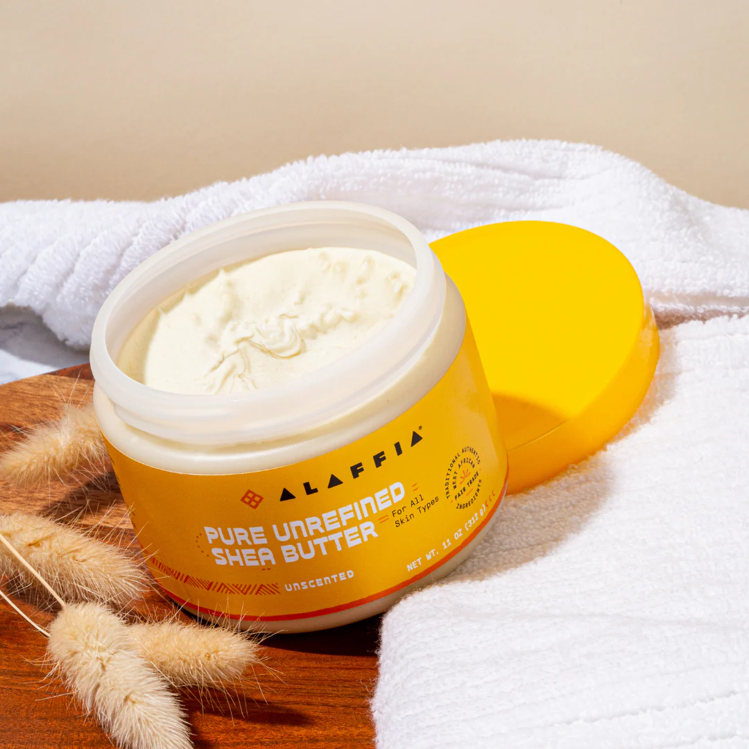 Alaffia Pure Unrefined Shea Butter - Unscented - Image 2