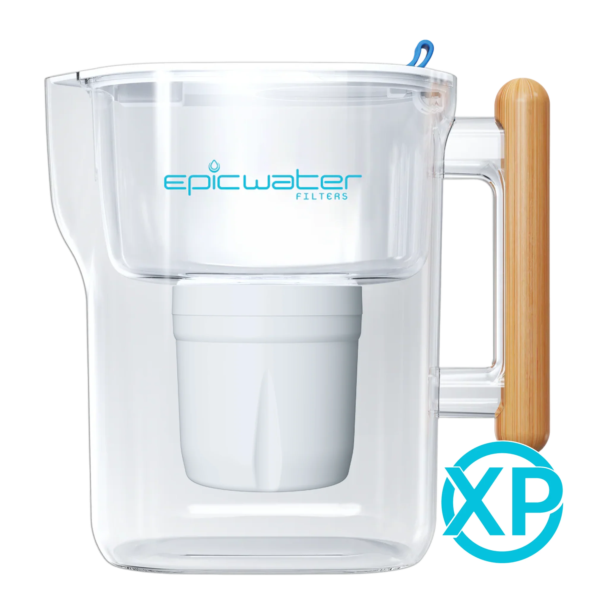 Epic Water Filters Pure XP Pitcher | Reduces Fluoride, PFAS, & Parasites