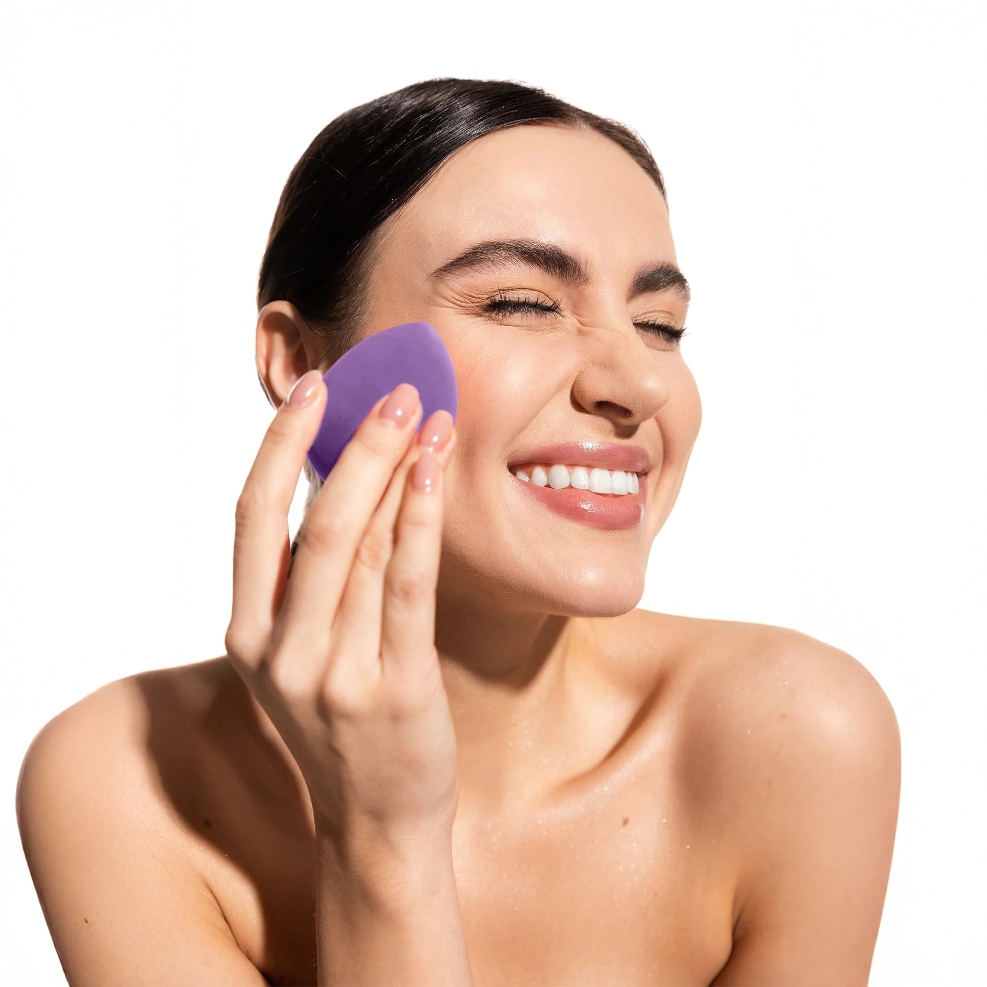Pursonic Facial Makeup Blender Sponge with Stand - Image 3