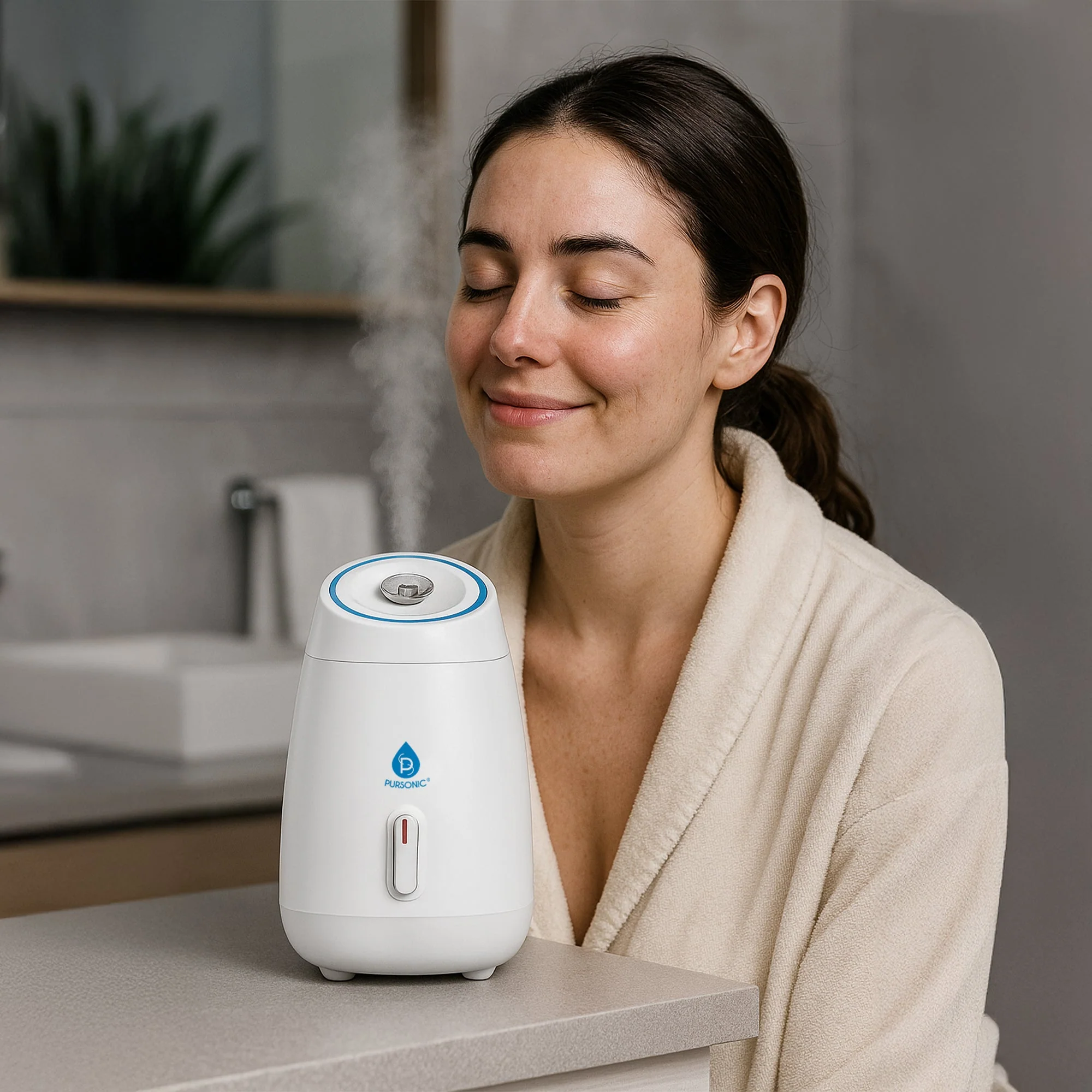 Pursonic Facial Steamer Hot Mist Moisturizing Spa - Image 5