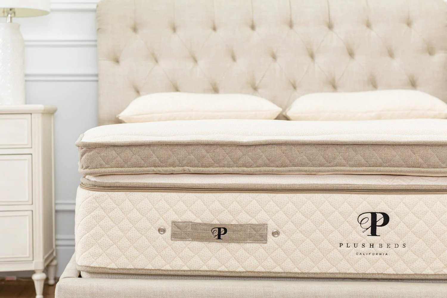 Plush Beds Quilted Organic Mattress Topper - Image 3