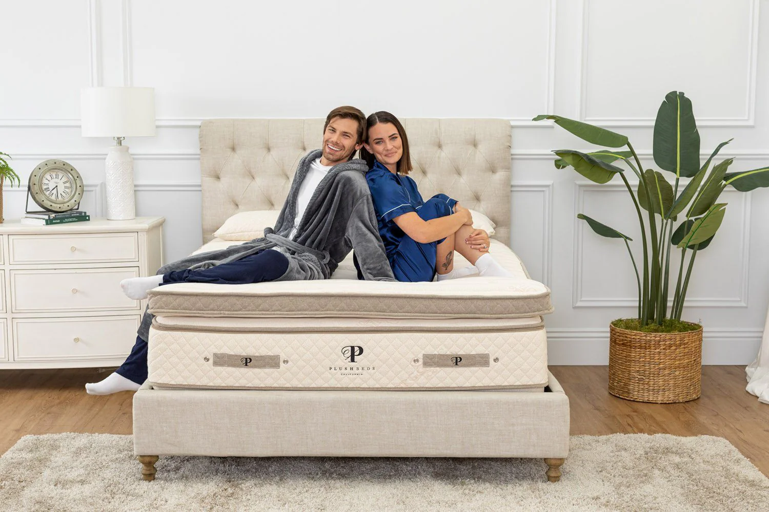 Plush Beds Quilted Organic Mattress Topper - Image 7
