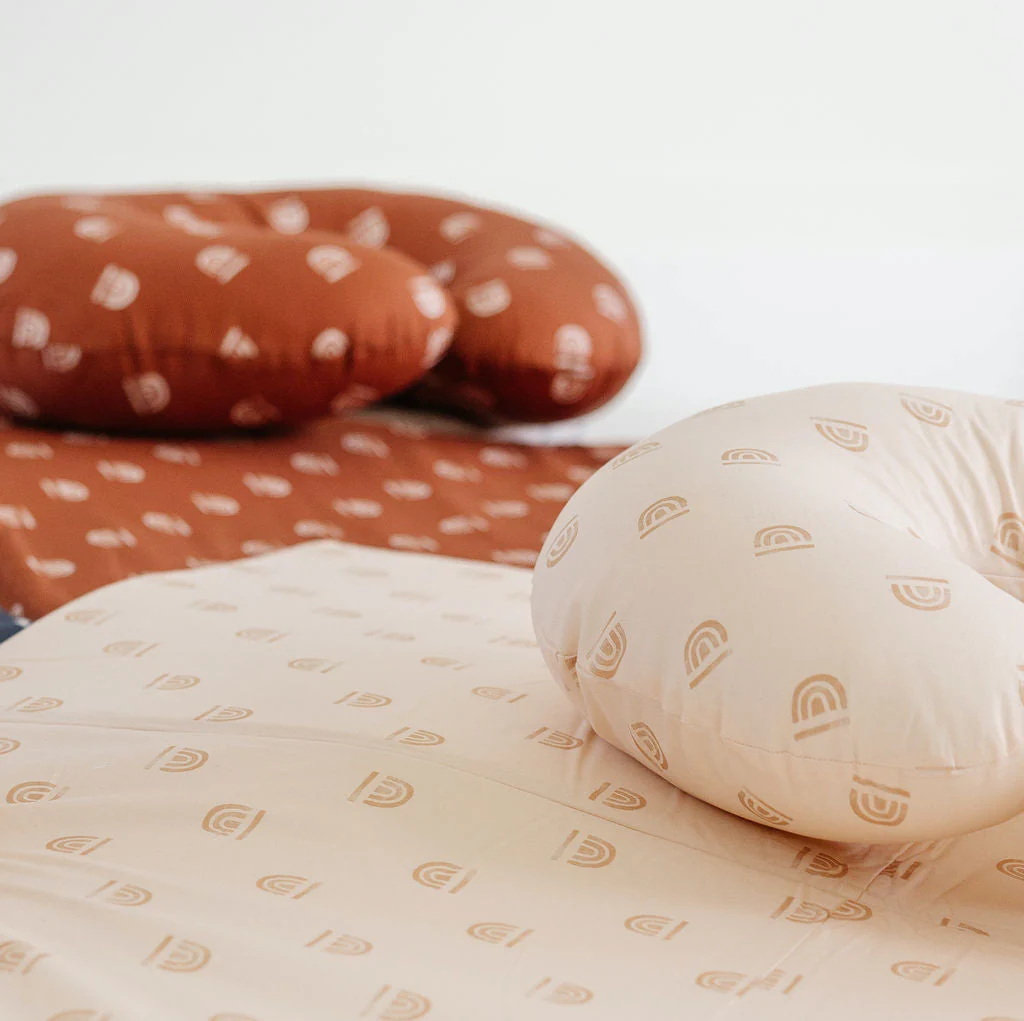 Toki Mats Rainbow Peach Organic Cotton Mat - Image 3
