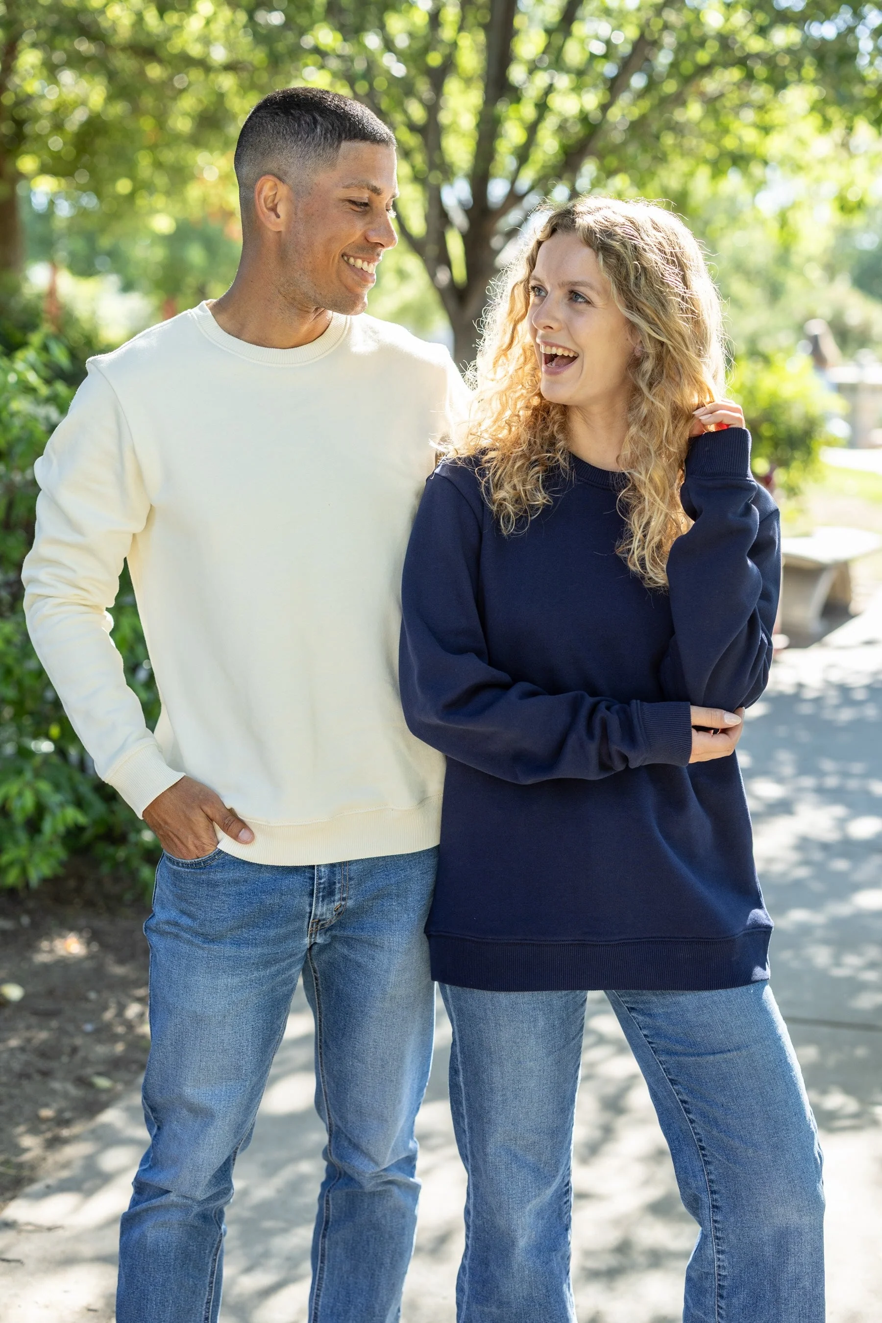 vottera Regenerative Organic Cotton Sweatshirts | Unisex