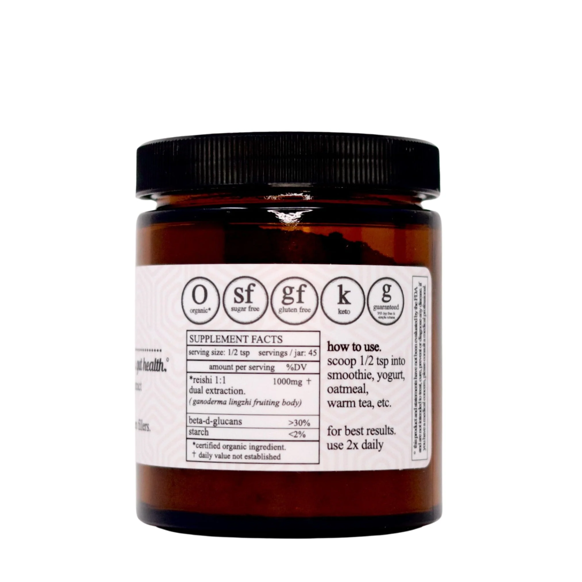 Roots Apothecary Reishi Mushroom Extract- Organic - Image 3