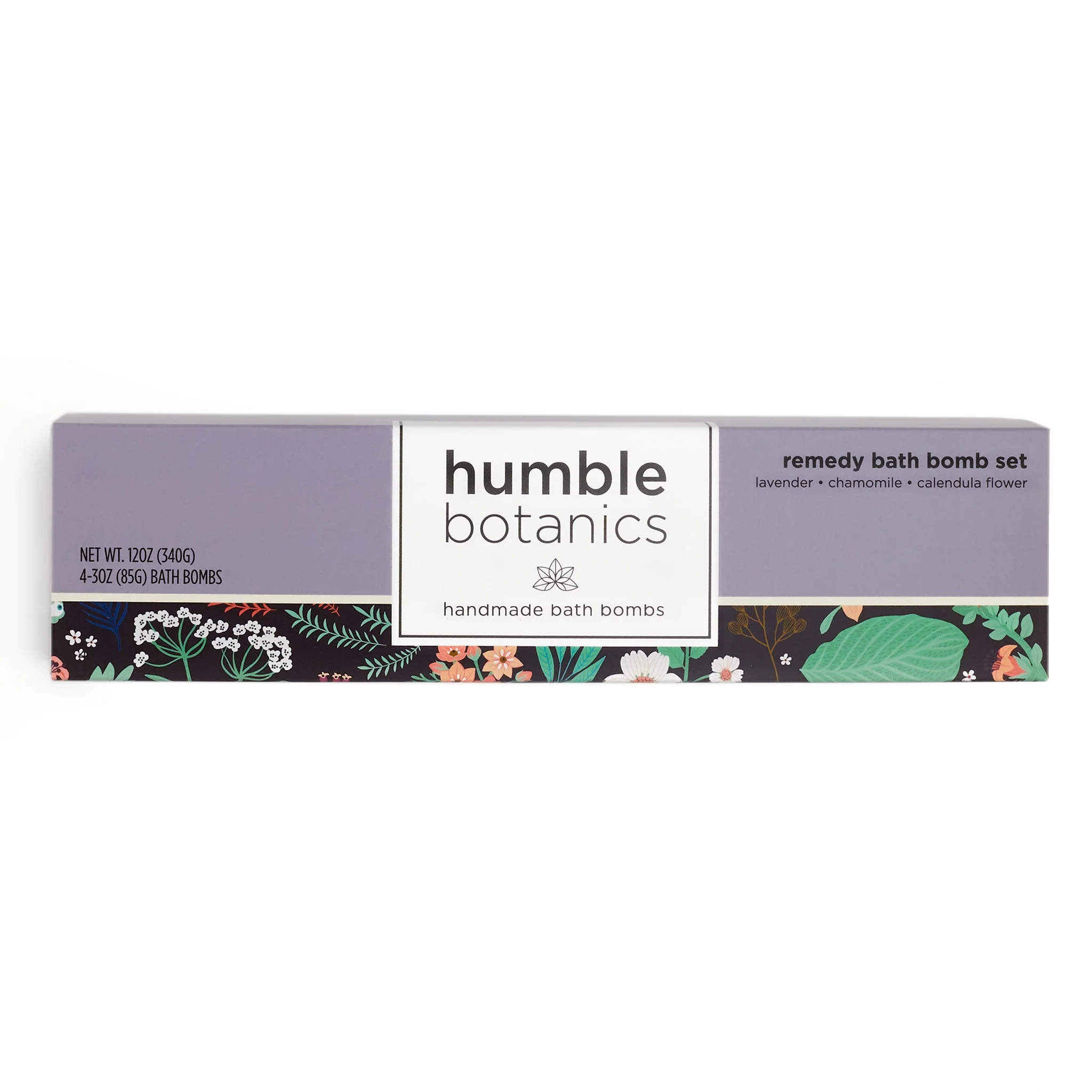Humble Organics Remedy Bath Bomb Set – Lavender, Chamomile & Calendula for Relaxation - Image 2