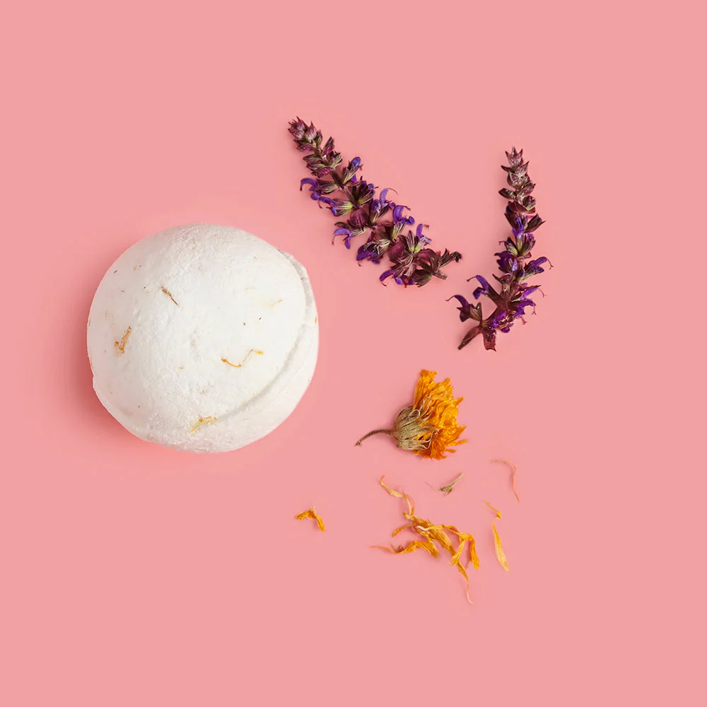 Humble Organics Remedy Bath Bomb Set – Lavender, Chamomile & Calendula for Relaxation - Image 3