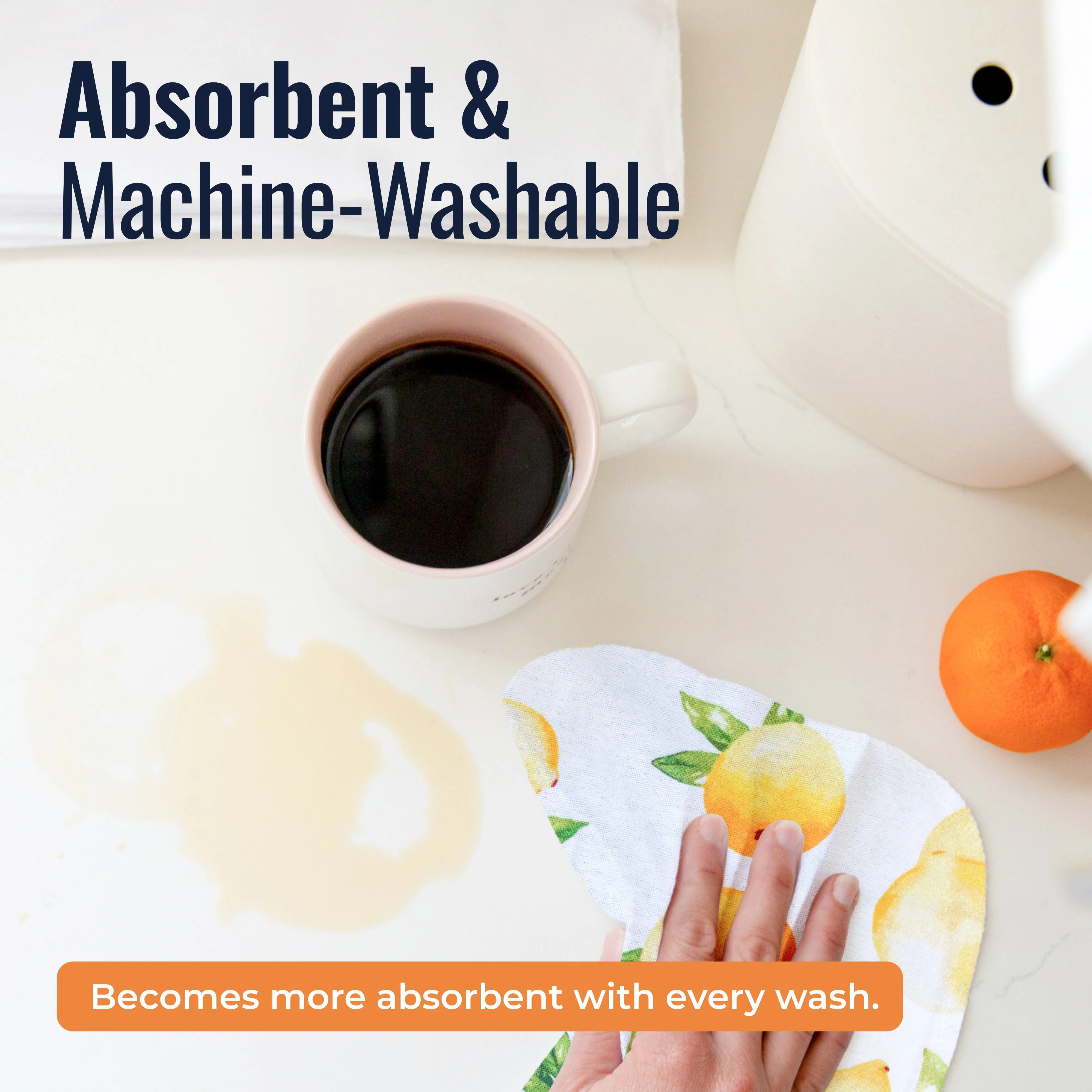 Zero Waste Store Reusable Paper Towels - Image 10