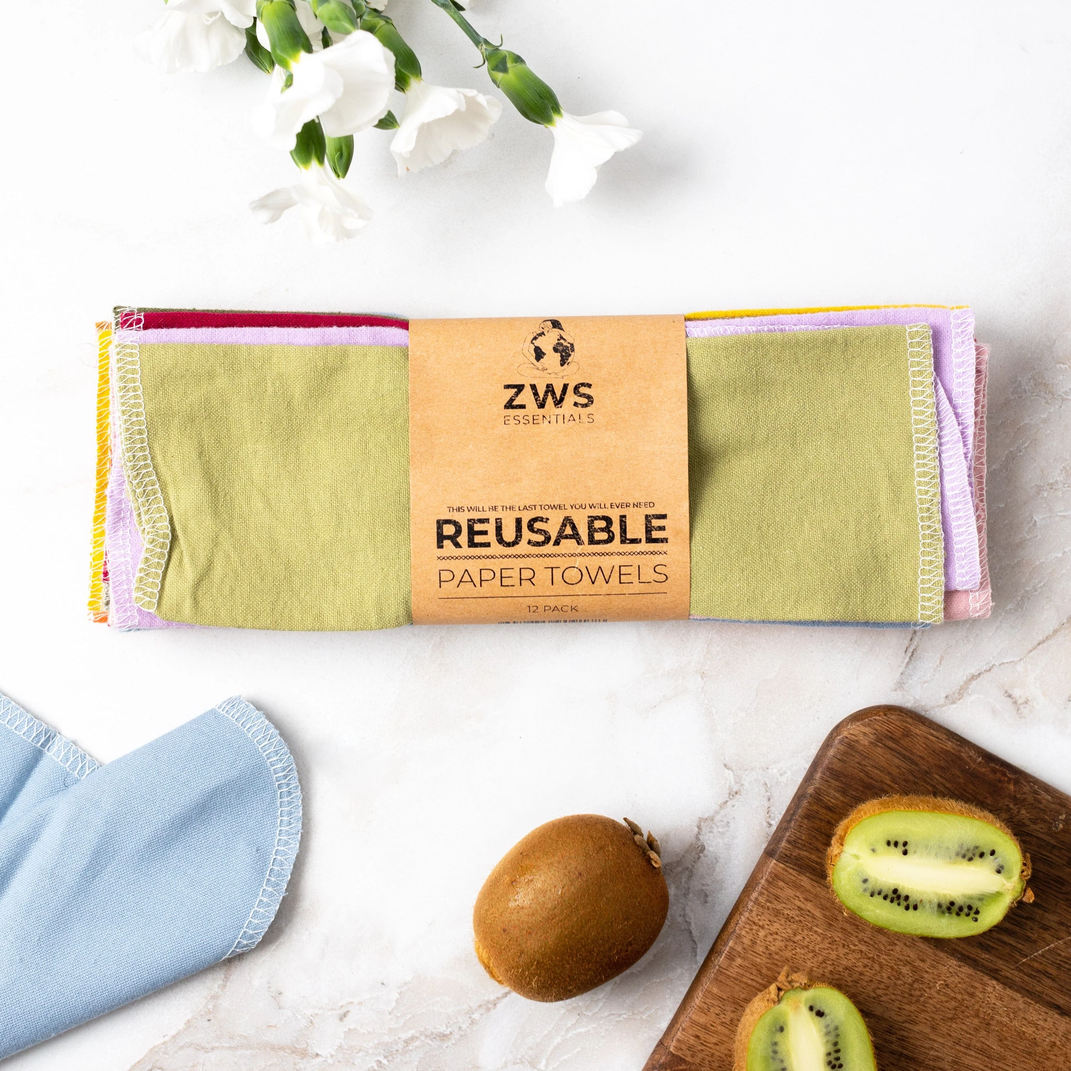 Zero Waste Store Reusable Paper Towels - Image 13