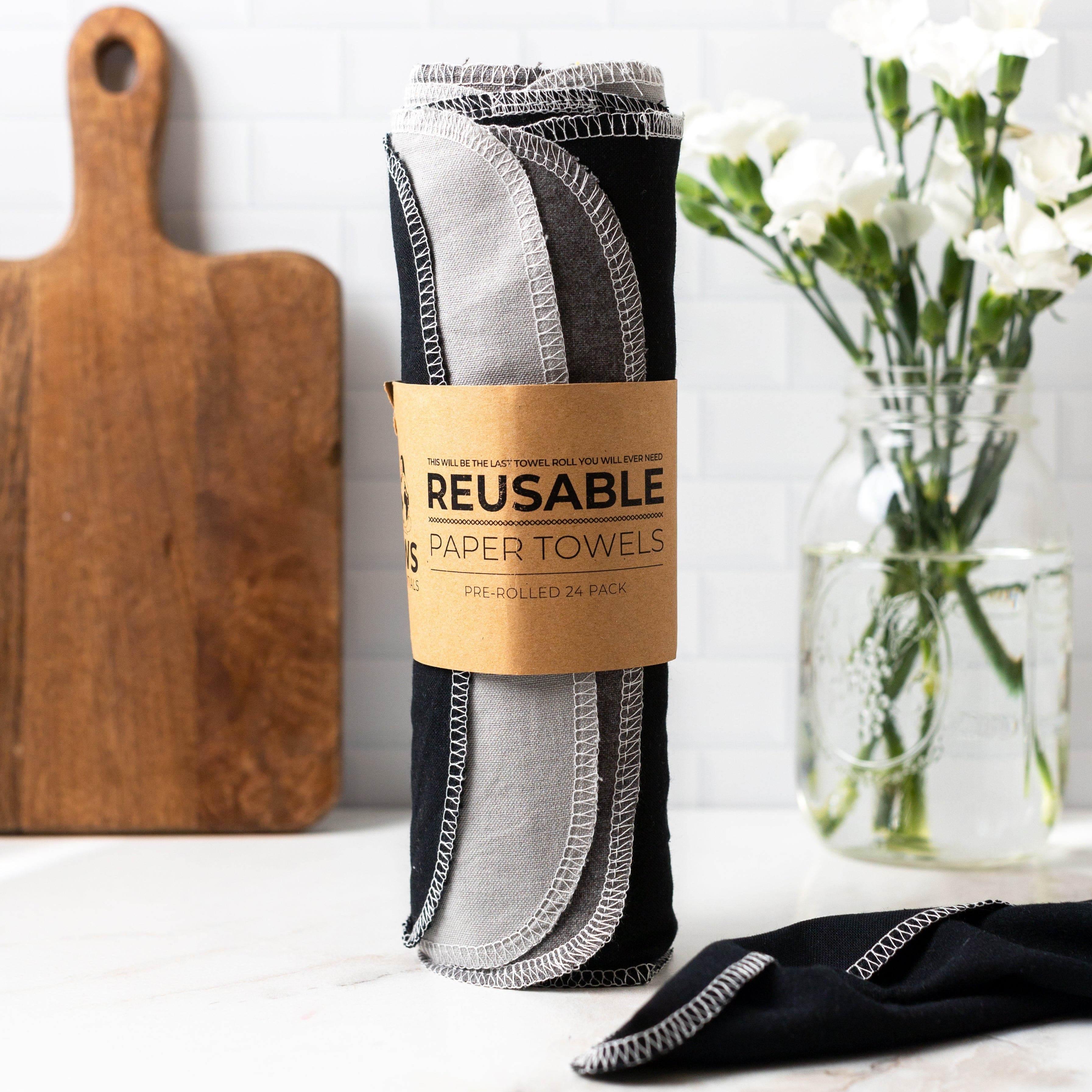 Zero Waste Store Reusable Paper Towels - Image 30