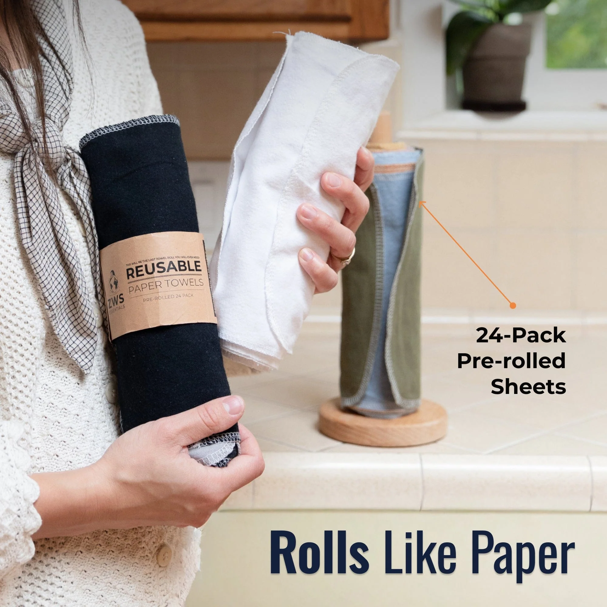 Zero Waste Store Reusable Paper Towels - Image 34