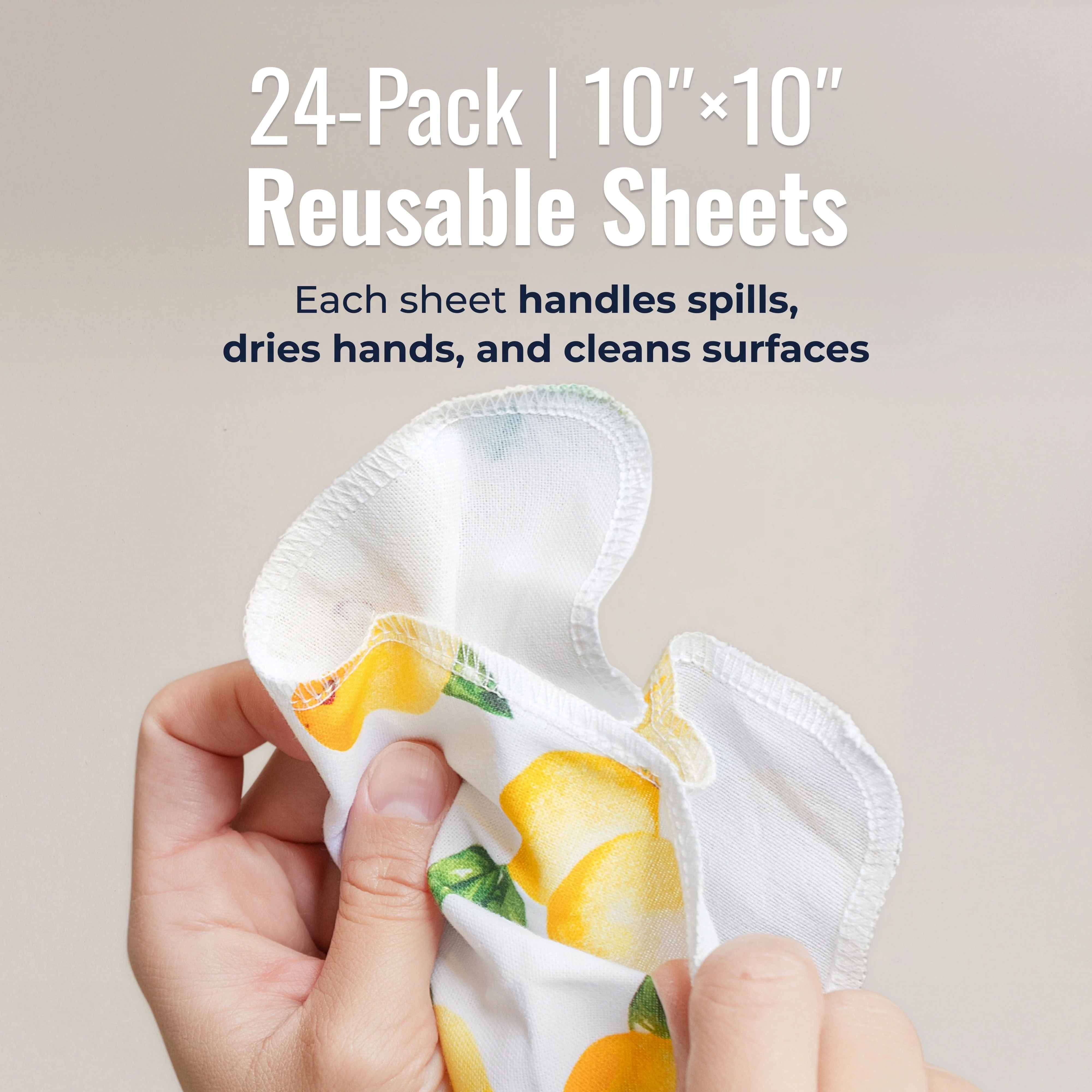 Zero Waste Store Reusable Paper Towels - Image 6