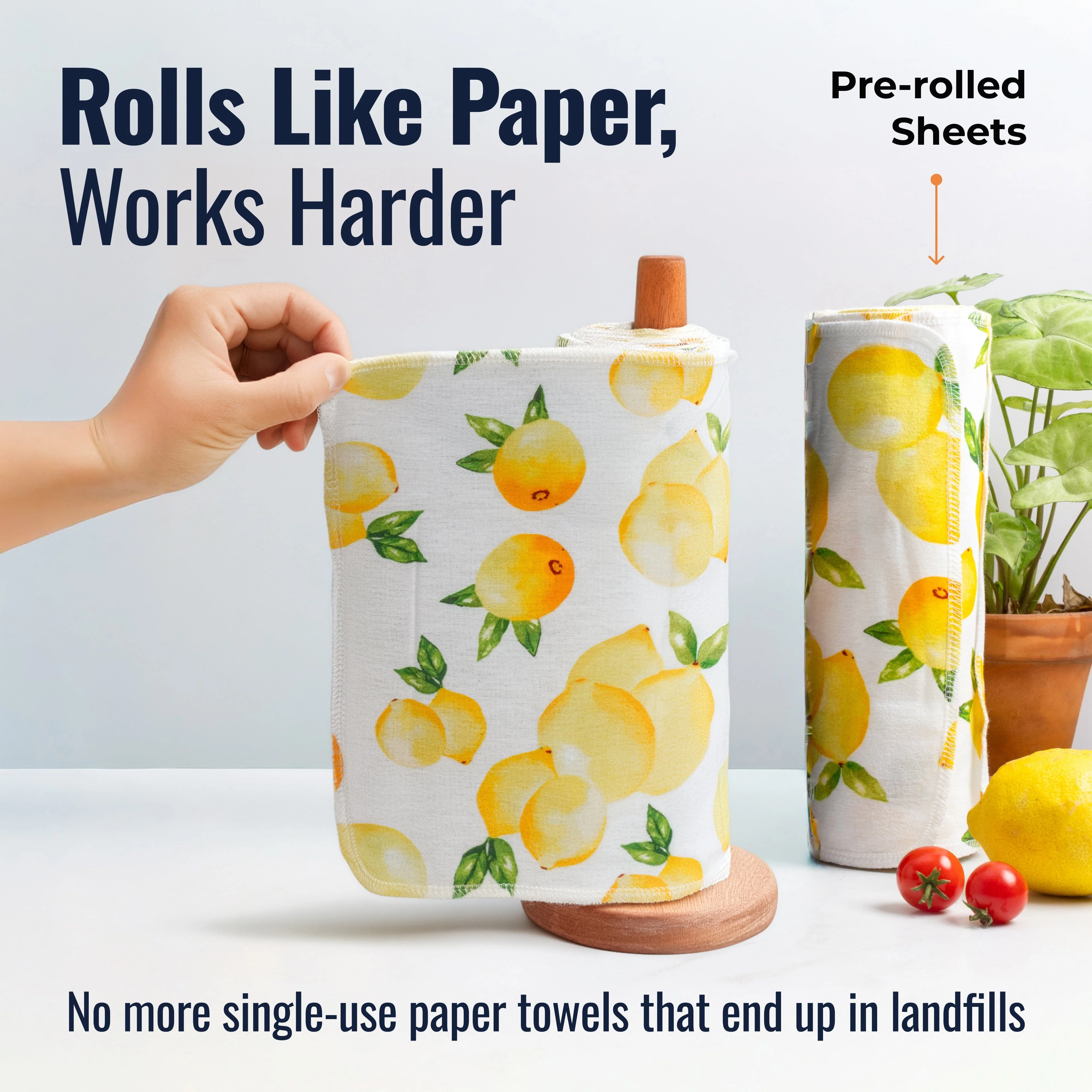 Zero Waste Store Reusable Paper Towels - Image 7