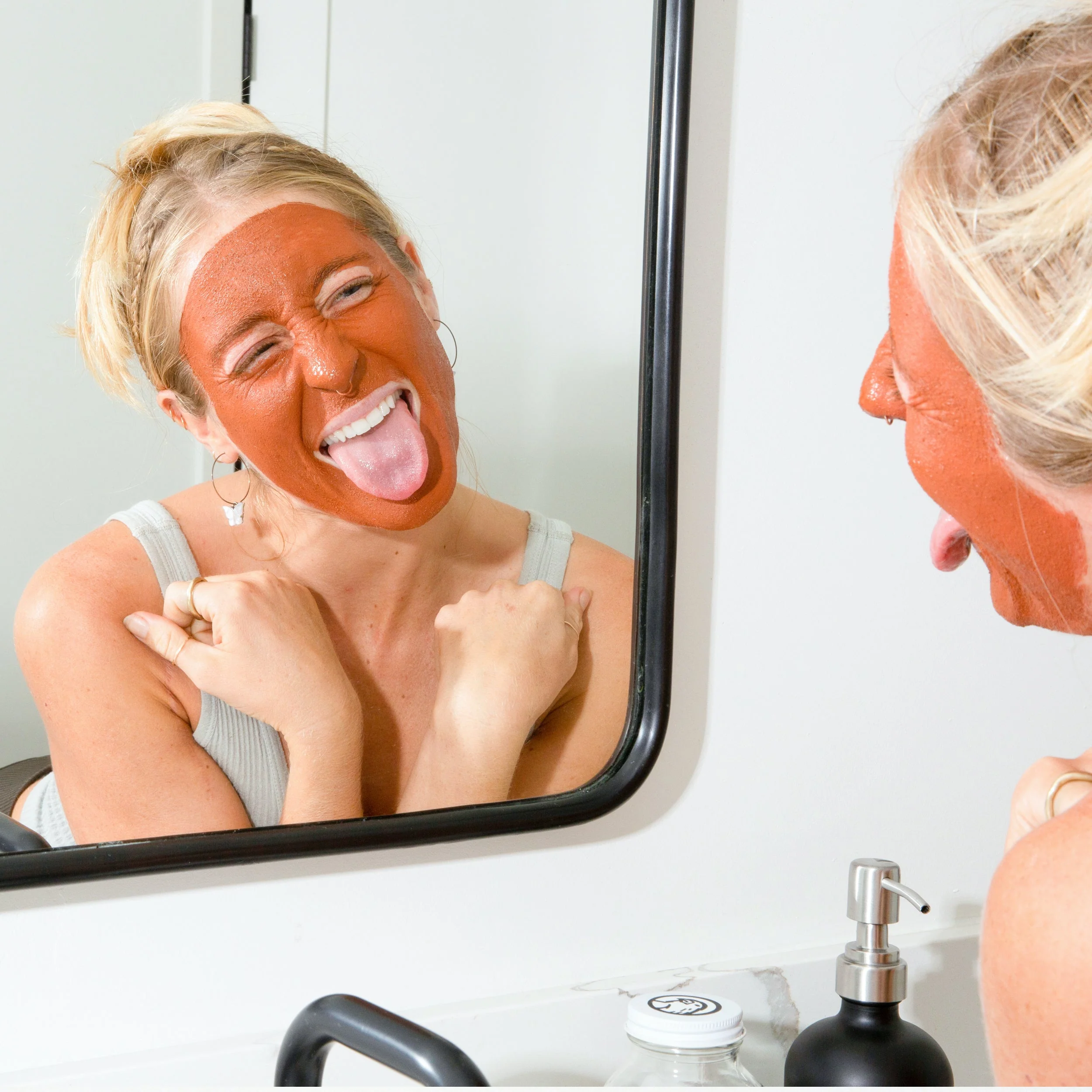 Canary Rhassoul Clay + Rose Face Mask - Image 2